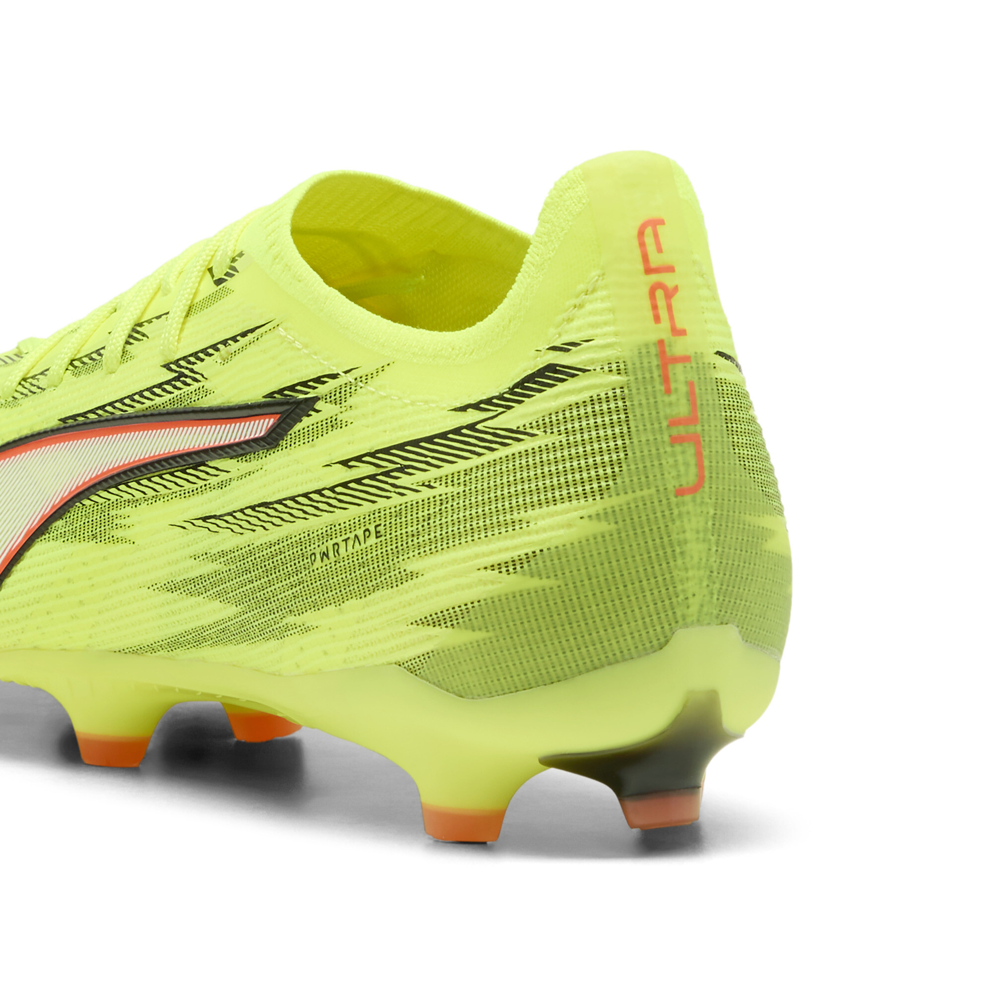 PUMA ULTRA 6 PRO FG uniseks voetbalschoenen, Zwart/Rood/Geel, Maat 46,5 thumbnail 5
