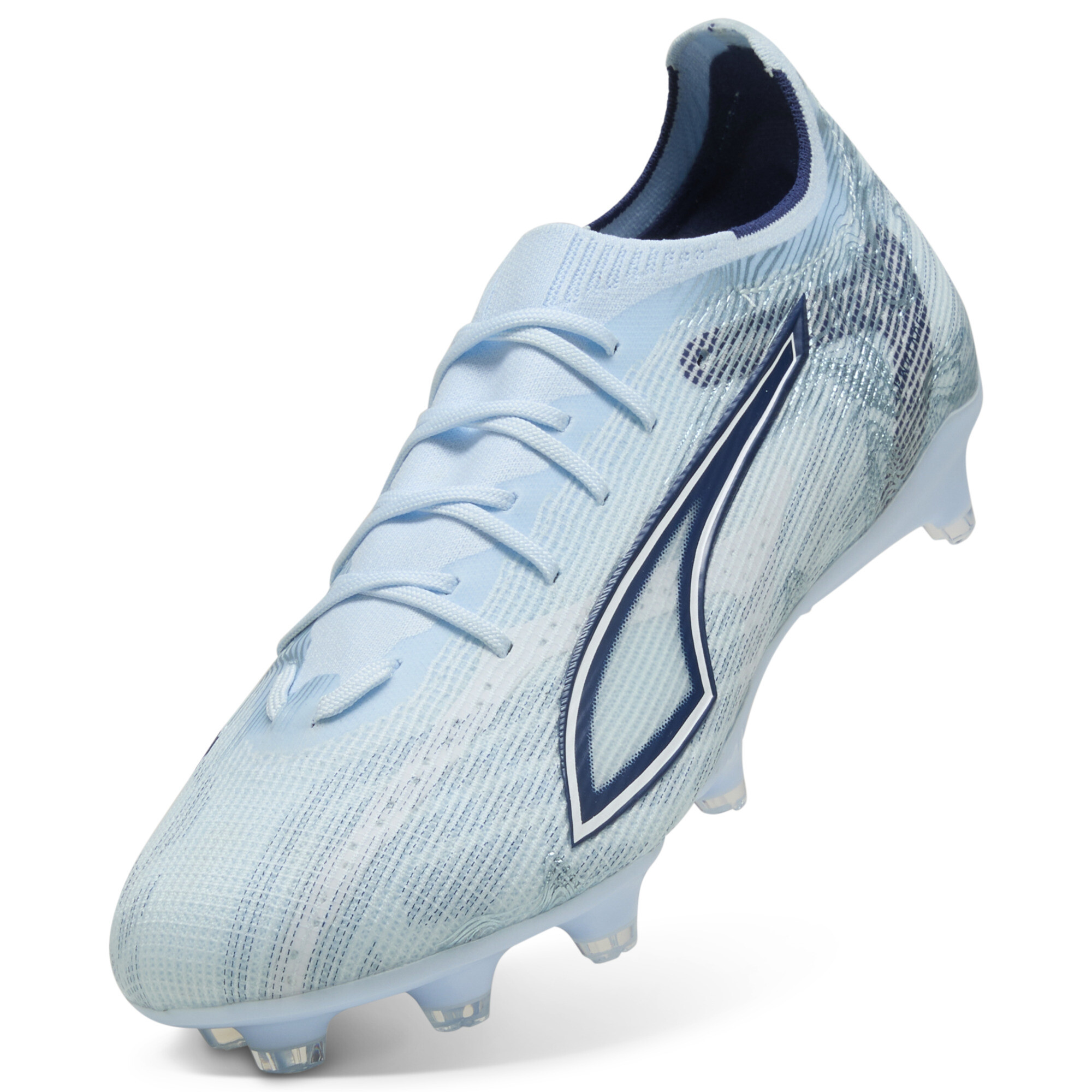PUMA ULTRA 6 PRO FG uniseks voetbalschoenen, Blauw/Wit, Maat 40 thumbnail 2