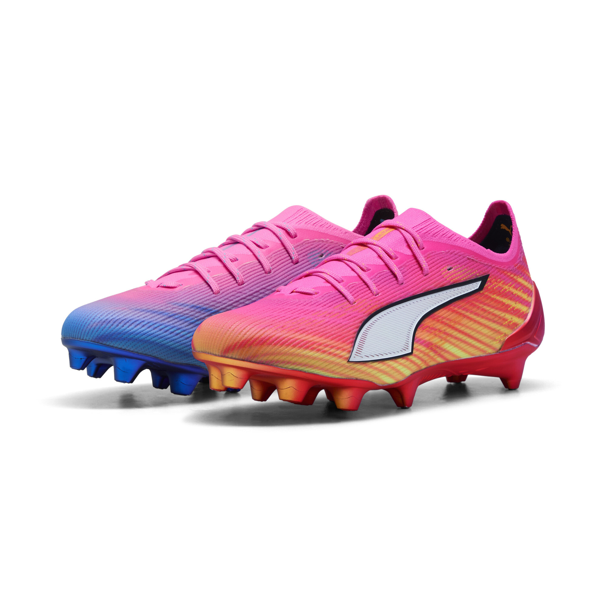 PUMA Chaussures de football ULTRA 6 ULTIMATE FG Femme Chaussures Jaune 38.5 - vue 3