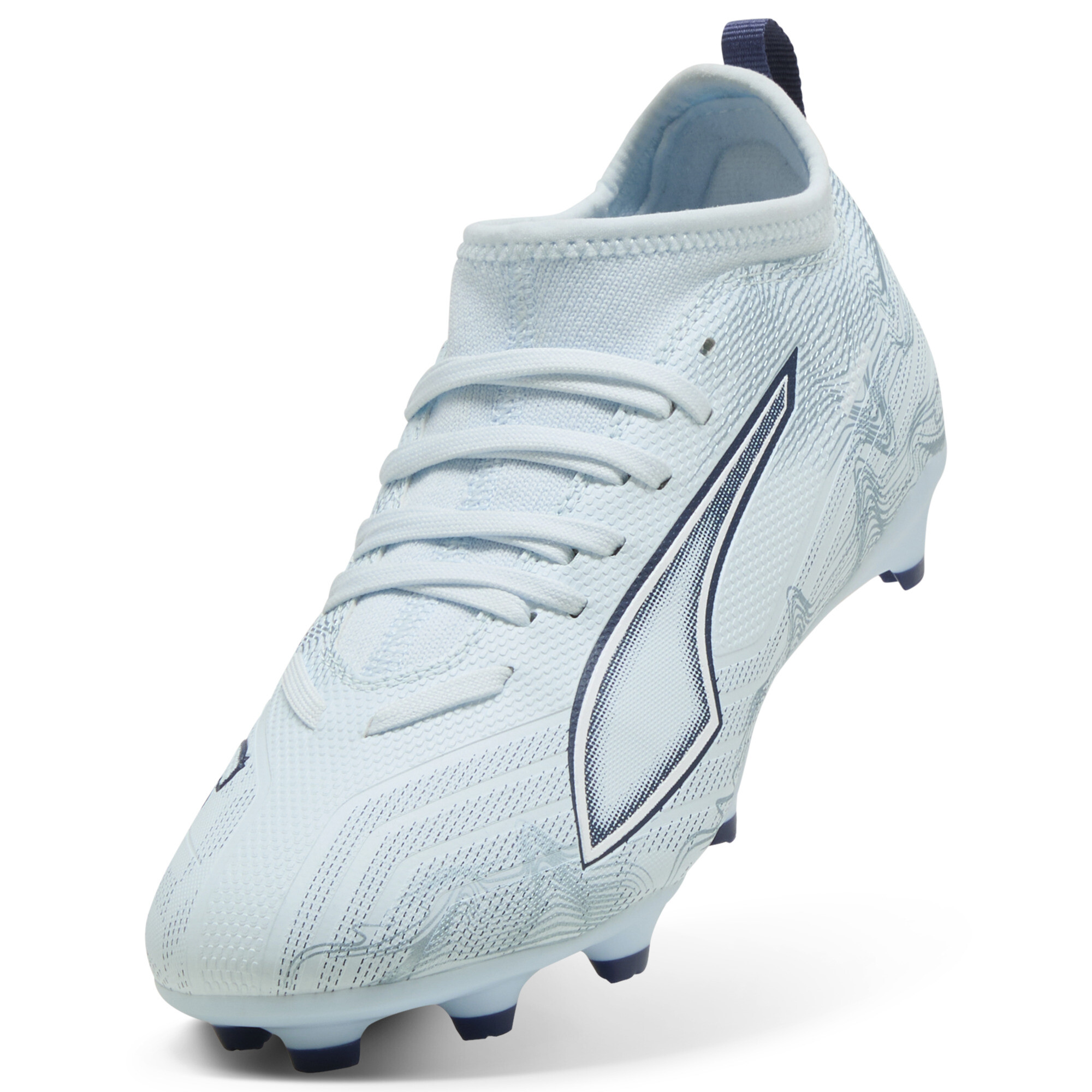 PUMA ULTRA 6 MATCH FG/AG voetbalschoenen, Blauw/Wit, Maat 33 thumbnail 2