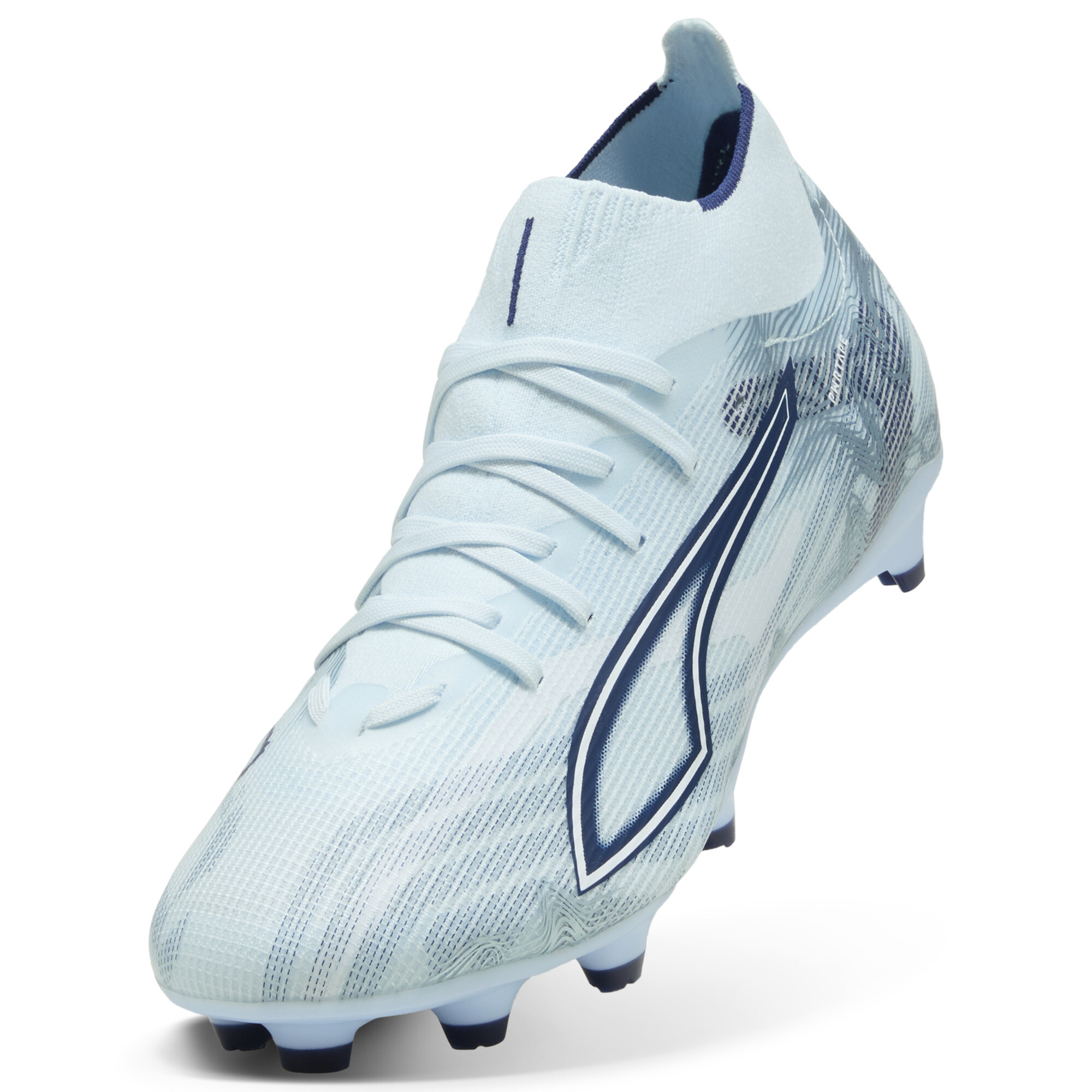 PUMA ULTRA 6 MATCH+ FG/AG uniseks voetbalschoenen, Blauw/Wit, Maat 43 thumbnail 2