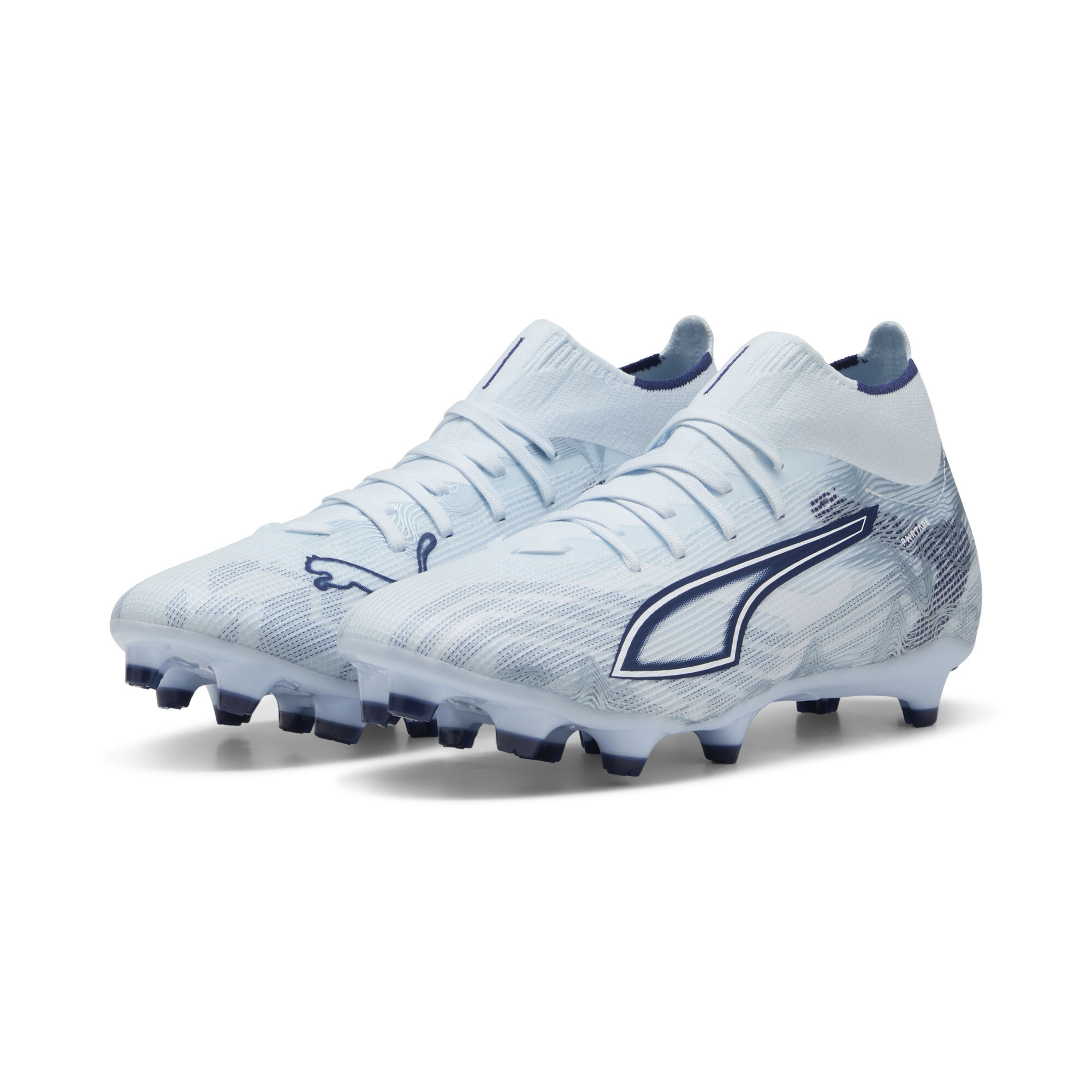 PUMA ULTRA 6 MATCH+ FG voetbalschoenen voor Dames, Blauw/Wit, Maat 39 thumbnail 6