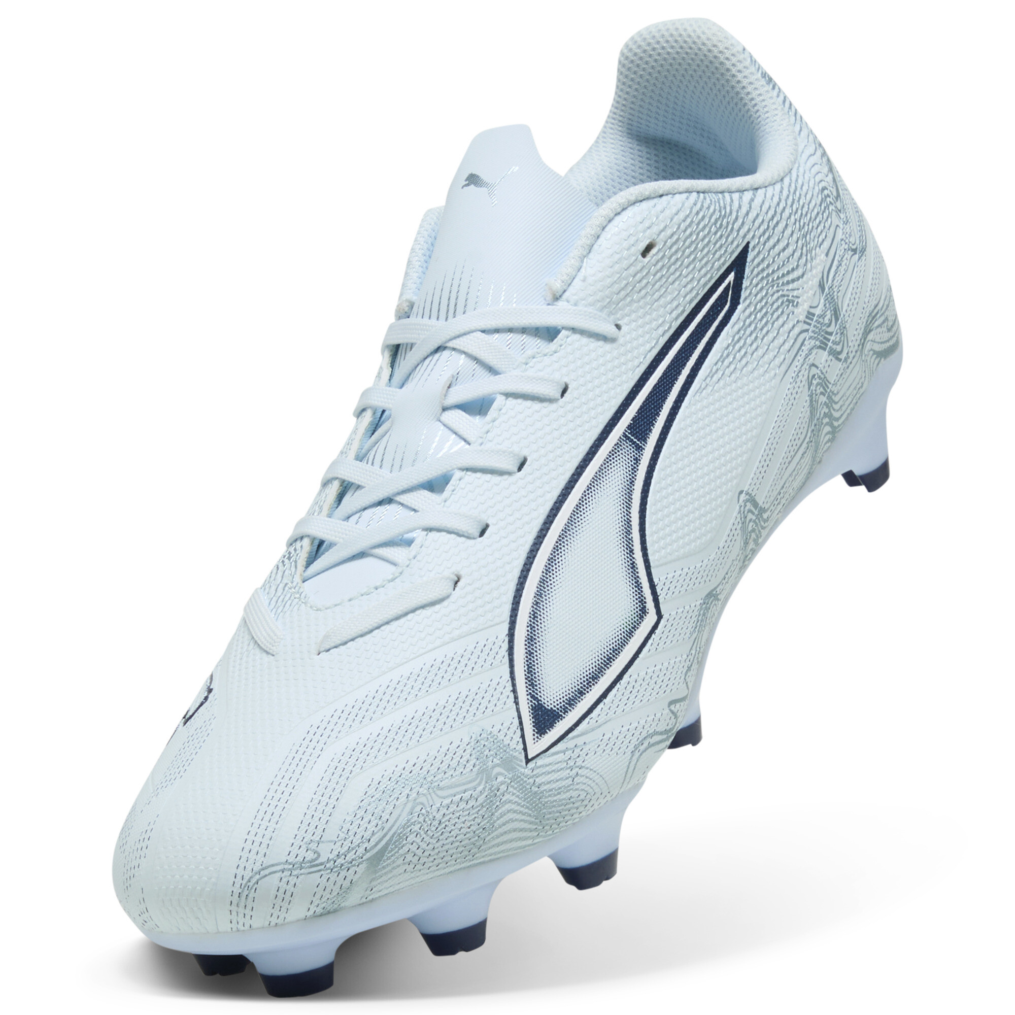 PUMA ULTRA 6 PLAY FG/AG voetbalschoenen uniseks, Blauw/Wit, Maat 39 thumbnail 2