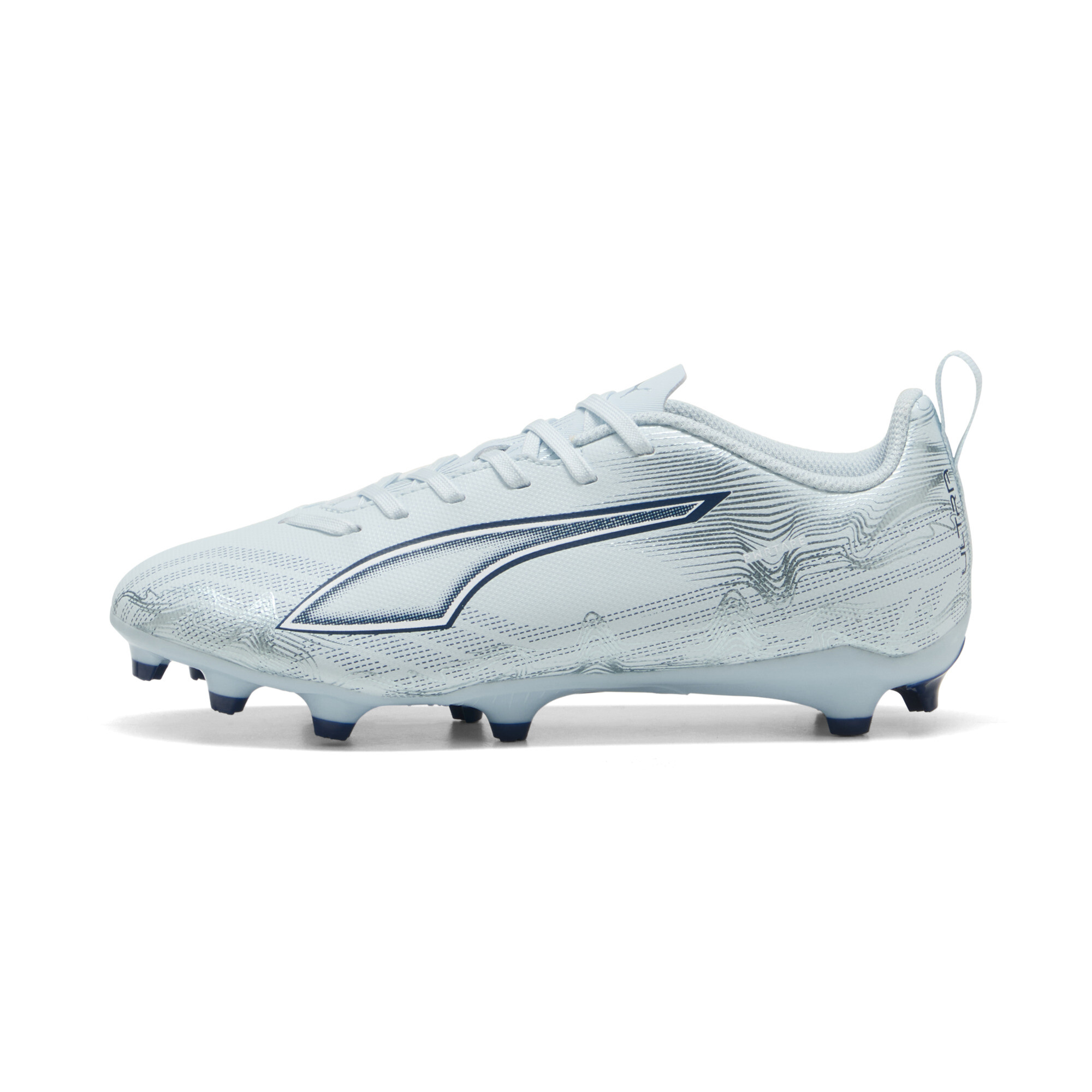 PUMA ULTRA 6 PLAY FG/AG voetbalschoenen, Blauw/Wit, Maat 34