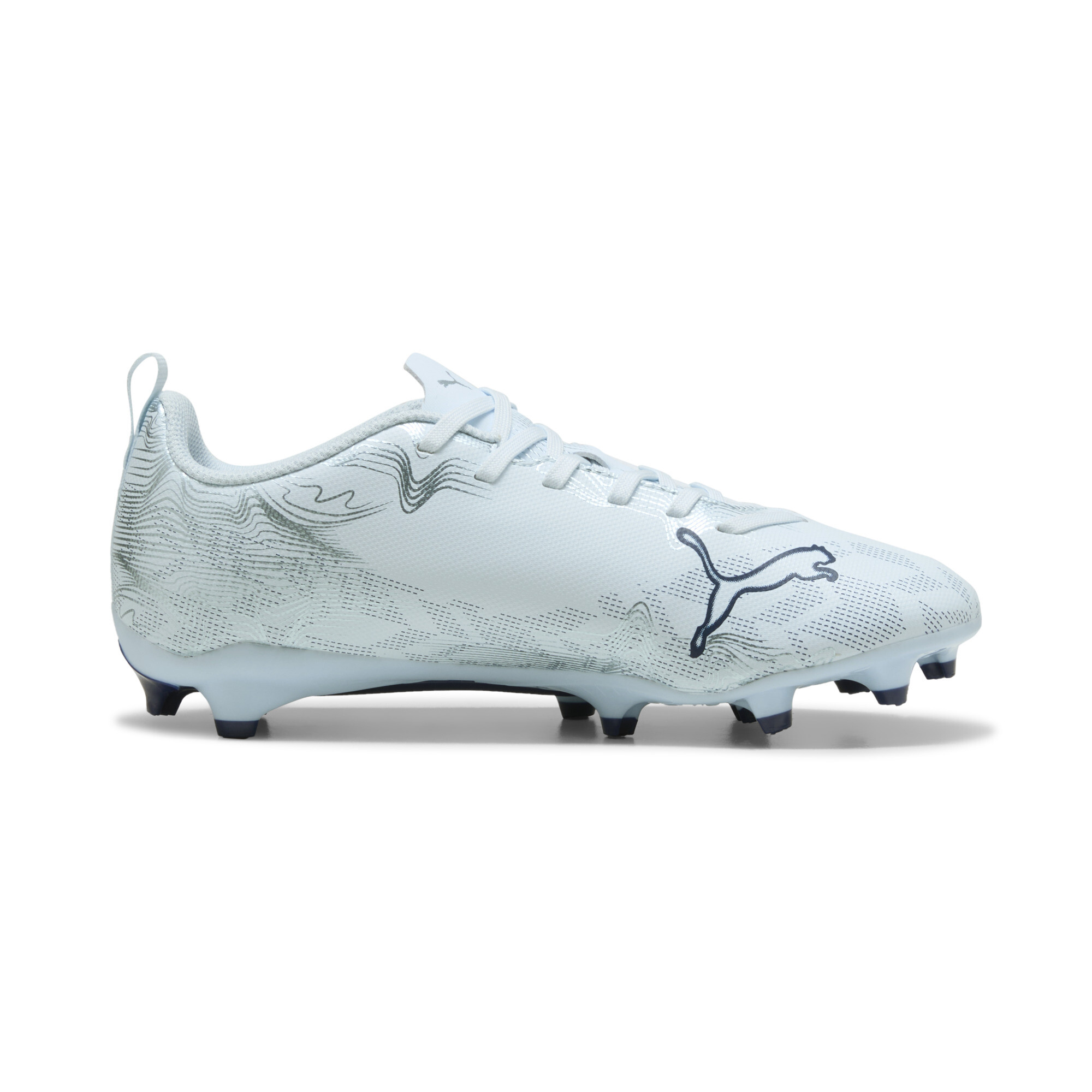 PUMA ULTRA 6 PLAY FG/AG voetbalschoenen, Blauw/Wit, Maat 34 thumbnail 3