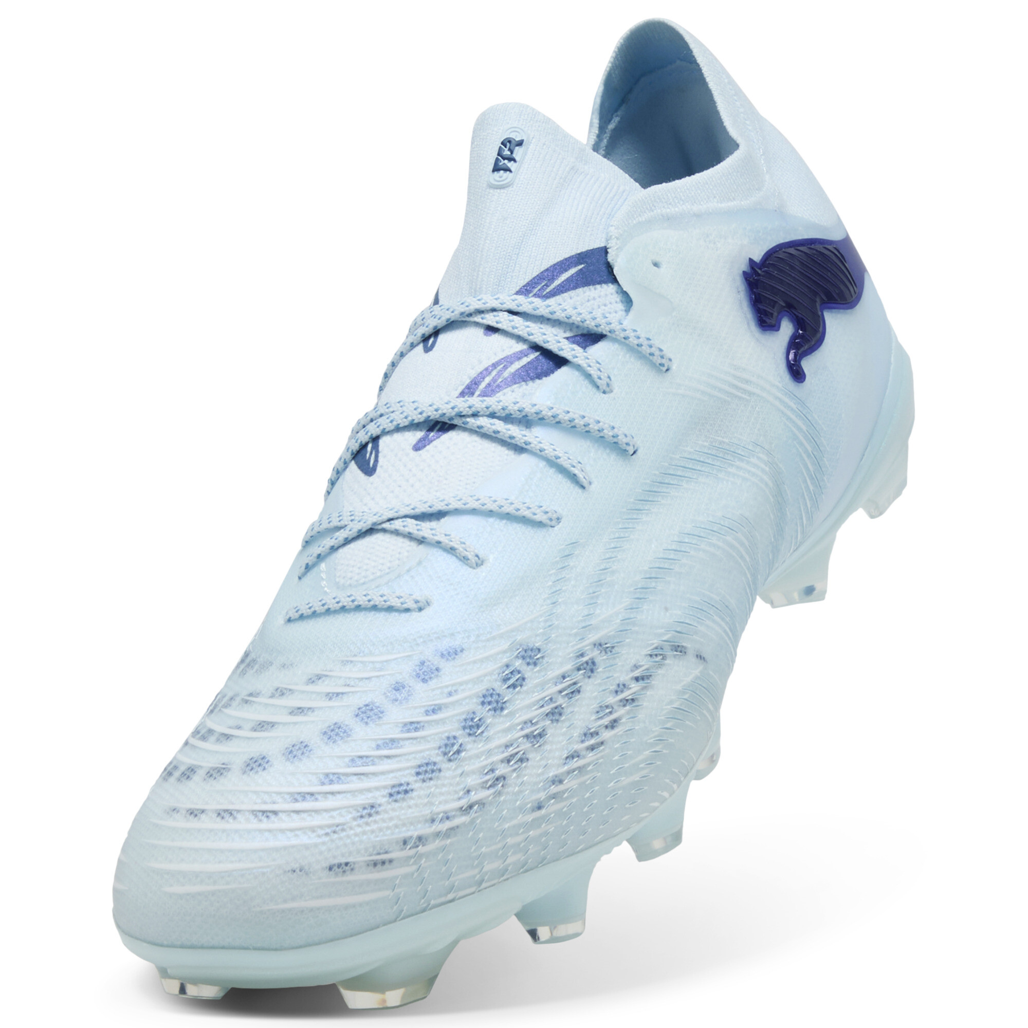 PUMA FUTURE 9 FUSION FG/AG uniseks voetbalschoenen, Blauw, Maat 44,5 thumbnail 2