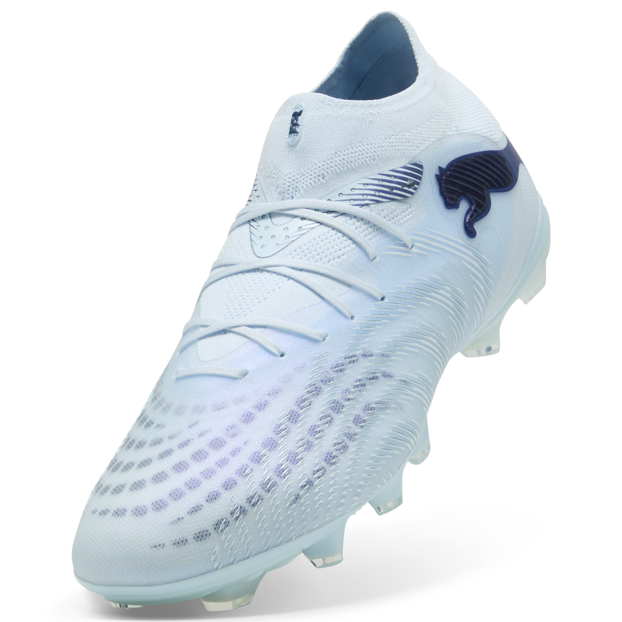 PUMA FUTURE 9 PRO FG/AG uniseks voetbalschoenen, Blauw, Maat 43 thumbnail 2