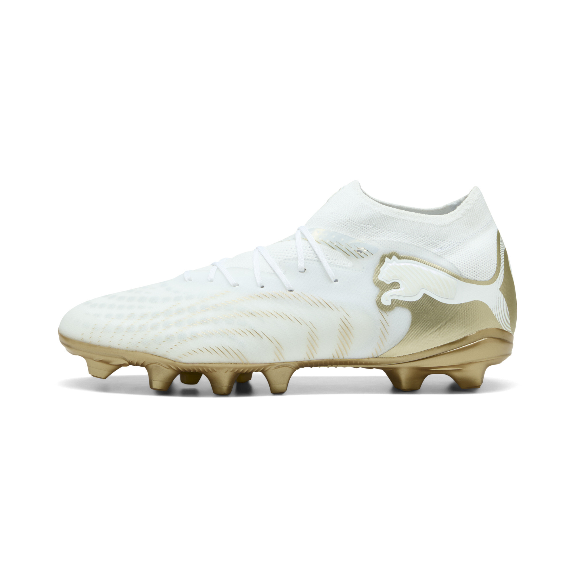 PUMA FUTURE 9 PRO Men's Firm/Artificial Ground Soccer Cleats Shoes in White - 108712_04