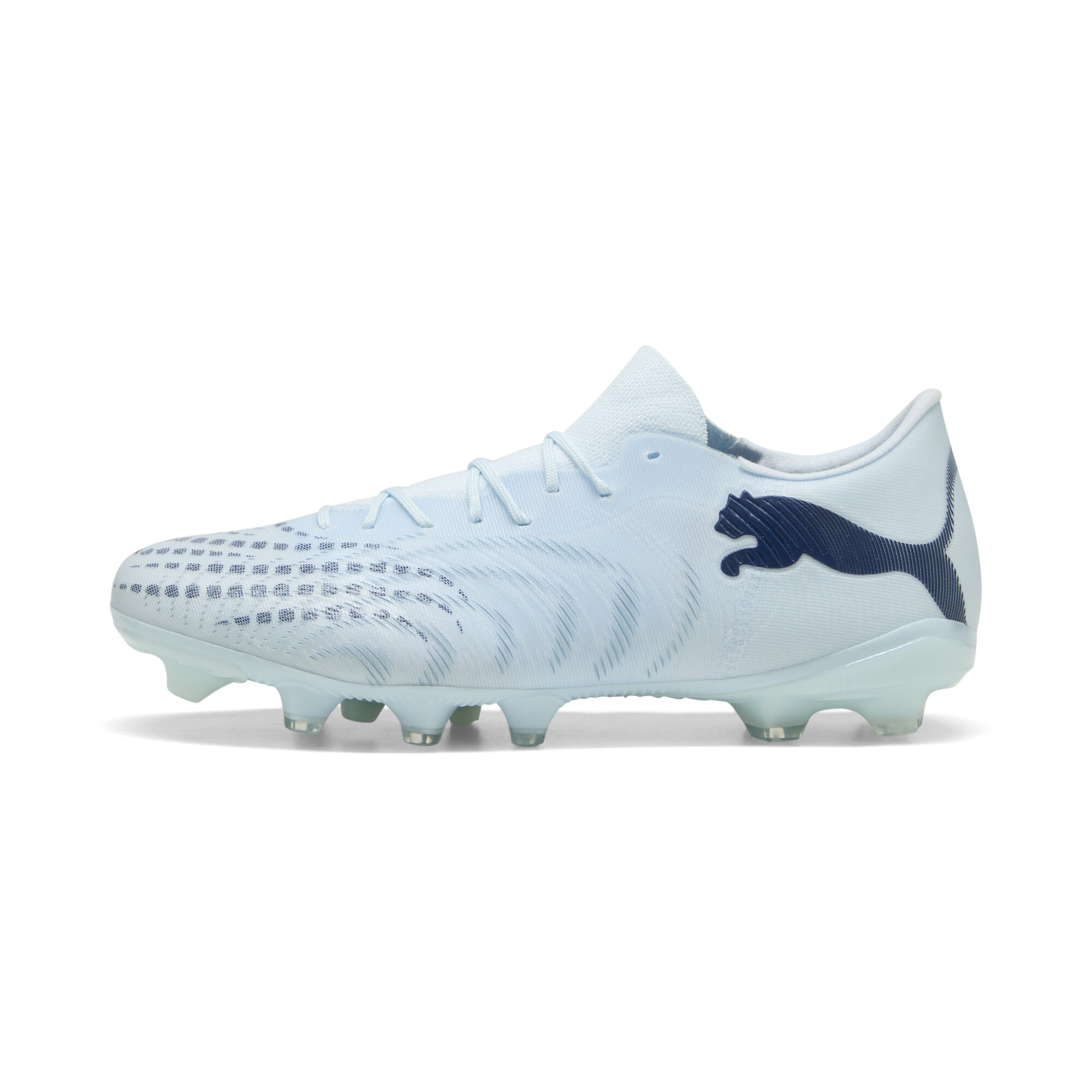 PUMA FUTURE 9 MATCH FUSION FG/AG uniseks voetbalschoenen, Blauw, Maat 46