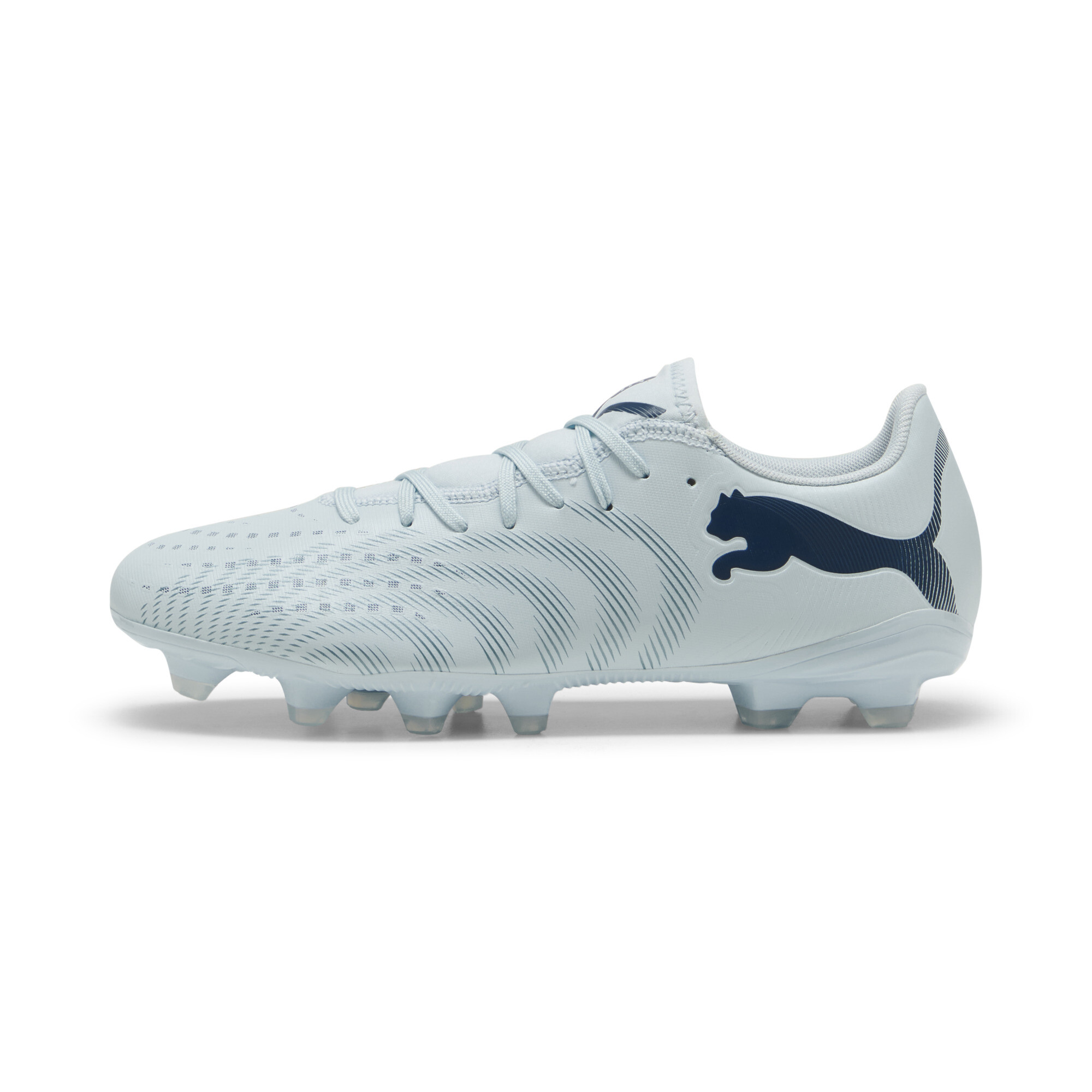 PUMA FUTURE 9 PLAY FG/AG uniseks voetbalschoenen, Blauw, Maat 44,5