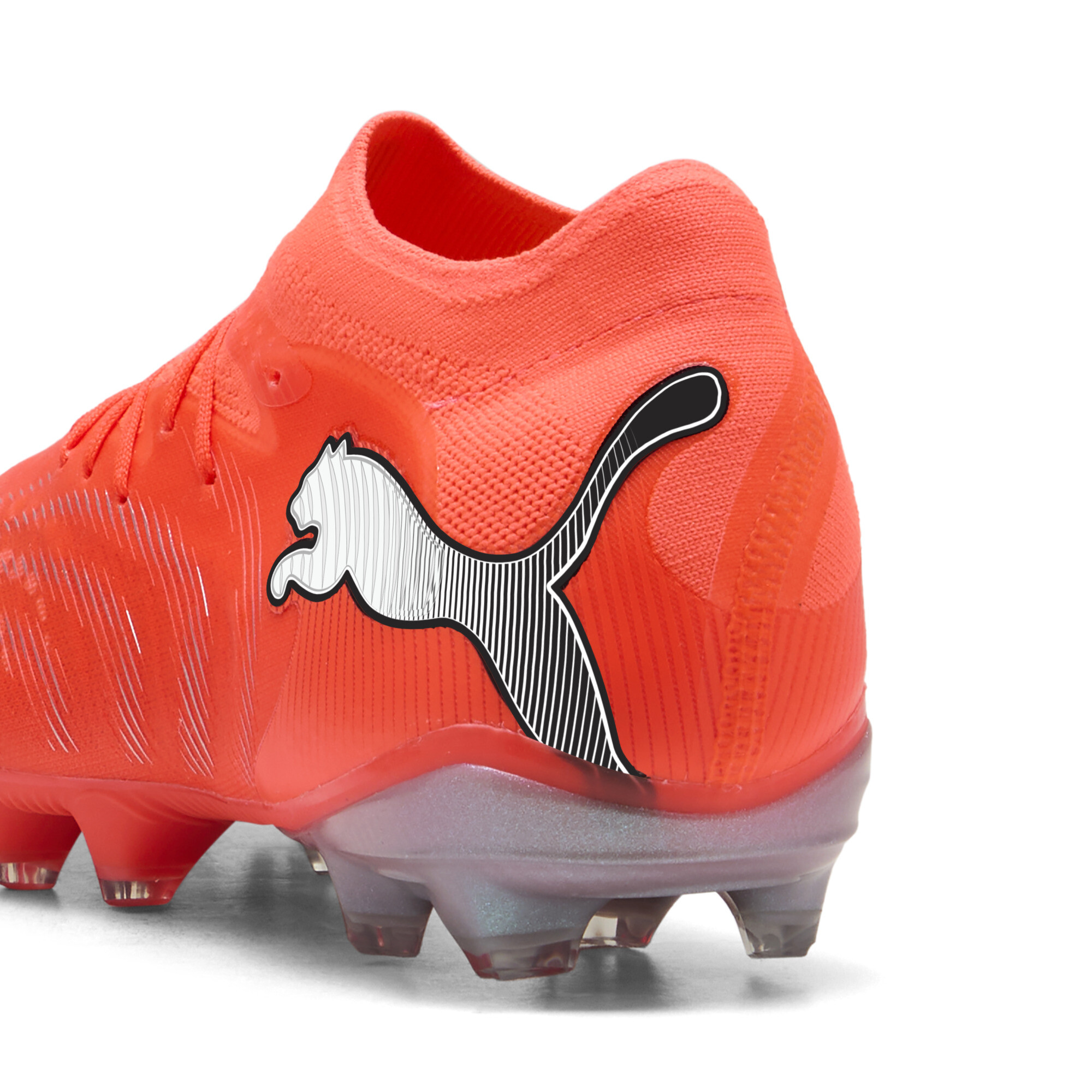 PUMA FUTURE 9 PRO FG/AG voetbalschoenen voor Dames, Zwart/Rood/Wit, Maat 35,5 thumbnail 5
