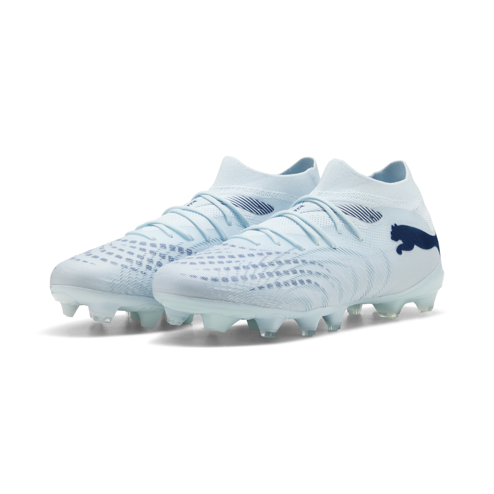 PUMA FUTURE 9 MATCH FUSION FG/AG voetbalschoenen voor Dames, Blauw, Maat 41 thumbnail 6