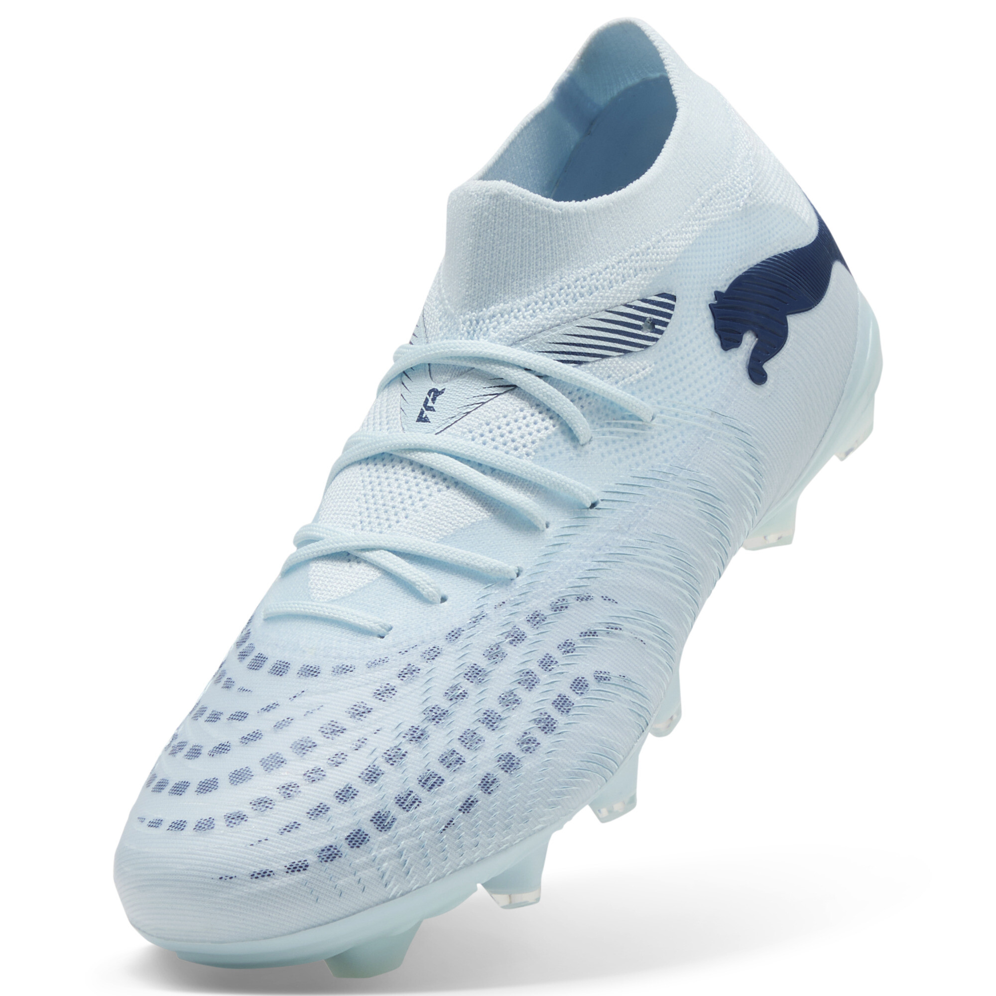 PUMA FUTURE 9 MATCH FUSION FG/AG voetbalschoenen voor Dames, Blauw, Maat 41 thumbnail 2