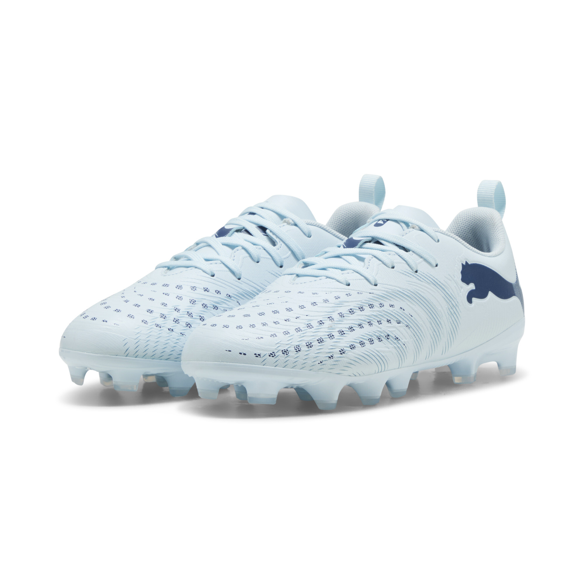 PUMA FUTURE 9 PLAY FG/AG voetbalschoenen, Blauw, Maat 31 thumbnail 6