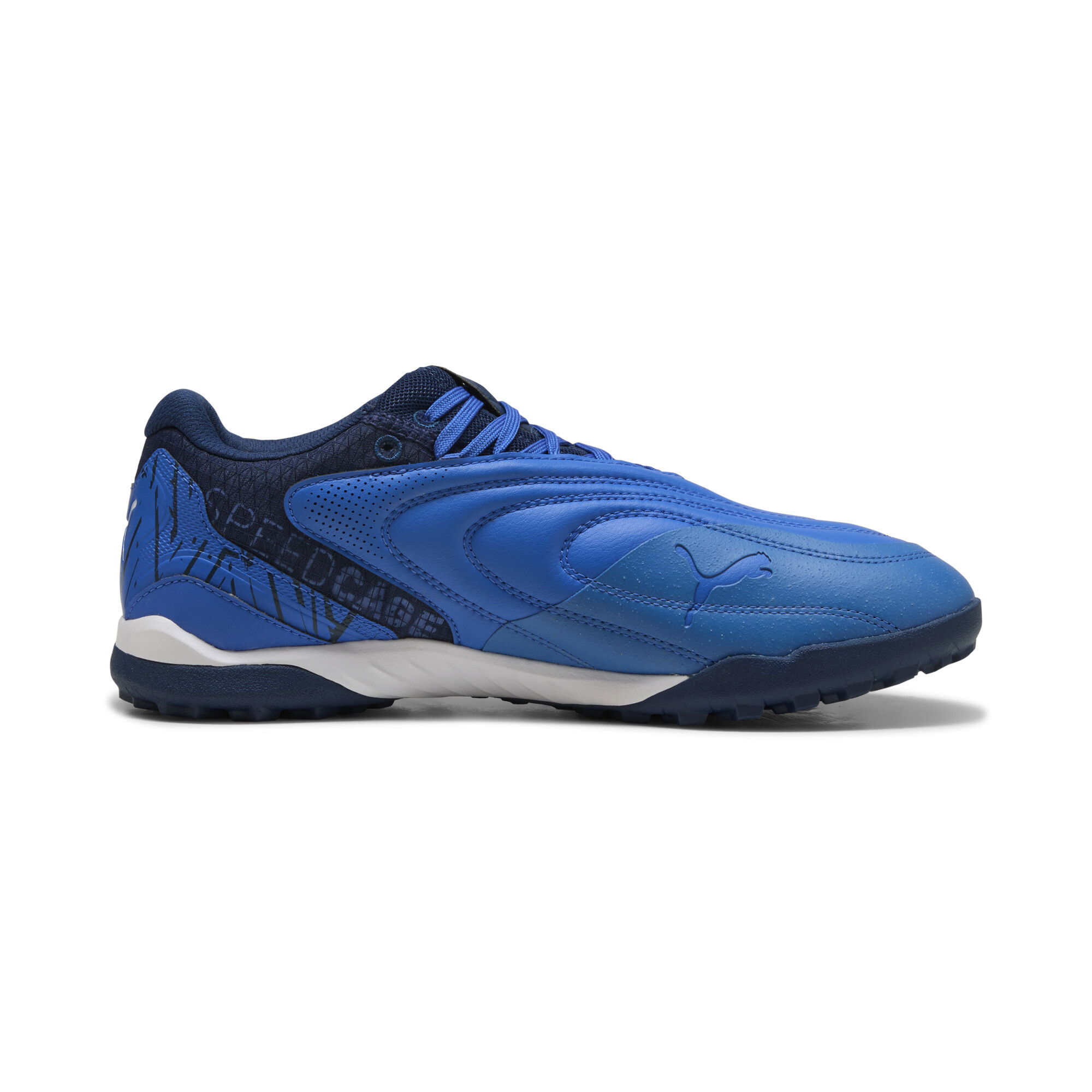 PUMA IBERO TT uniseks futsalschoenen, Blauw/Wit, Maat 44,5 thumbnail 3