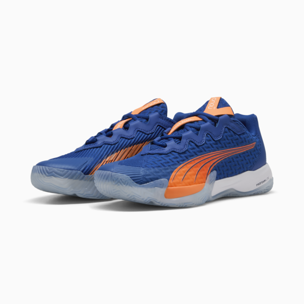NOVA Elite Momo González Padel Shoes Unisex, Vivid Blue-Heat Fire-PUMA White-Glowing Red, large-ZAF