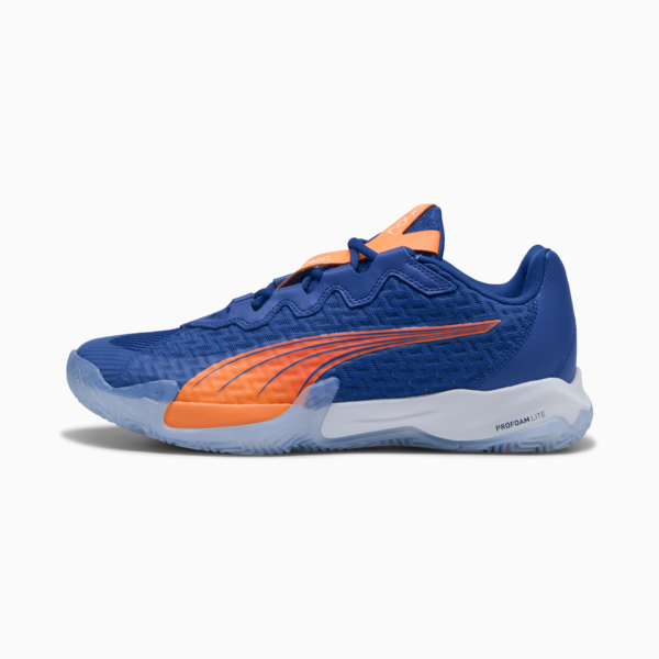 Tenis de pádel NOVA Elite Momo González, Vivid Blue-Heat Fire-PUMA White-Glowing Red, large-MEX