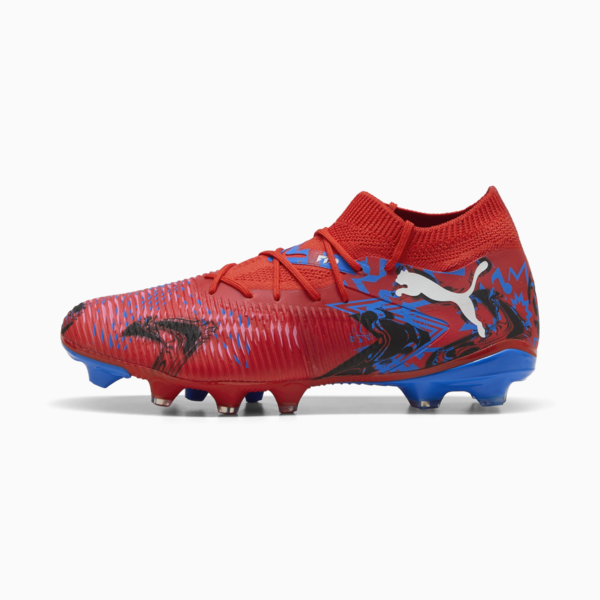 FUTURE 8 MATCH PLAYMAKERS FG/AG Boots Ground Unisex, PUMA Red-PUMA Black-Ultra Blue-Pink Pixel, large-ZAF