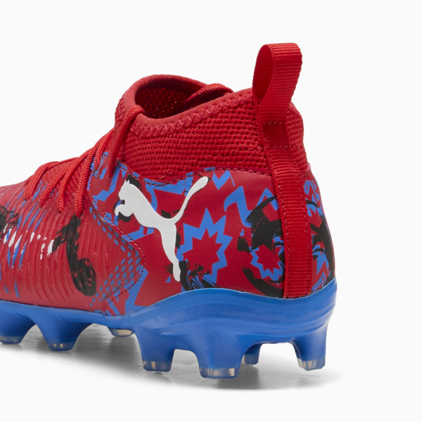 FUTURE 8 MATCH PLAYMAKERS FG/AG Football Boots Youth, PUMA Red-PUMA Black-Ultra Blue-Pink Pixel, large-ZAF
