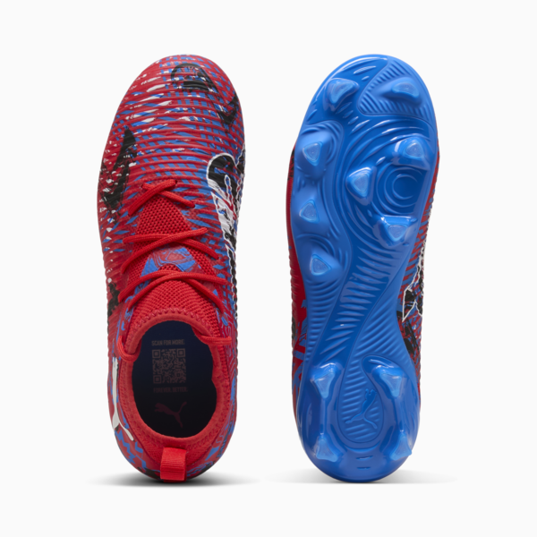 FUTURE 8 MATCH PLAYMAKERS FG/AG Football Boots Youth, PUMA Red-PUMA Black-Ultra Blue-Pink Pixel, large-ZAF
