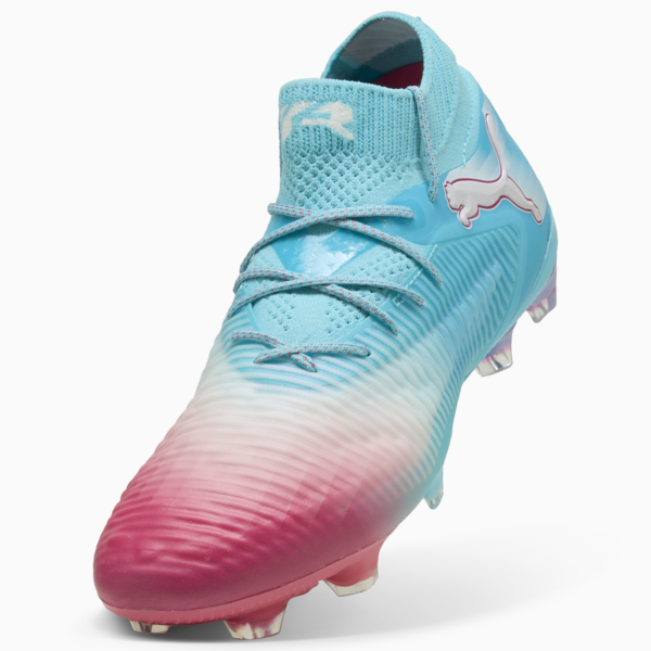 FUTURE 8 ULTIMATE RE-CHARGE FG Football Boots Unisex, Hero Blue-PUMA White-Sunset Pink, large-ZAF