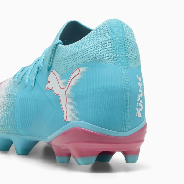FUTURE 8 MATCH RE-CHARGE FG/AG Football Boots Unisex, Hero Blue-PUMA White-Sunset Pink, large-ZAF