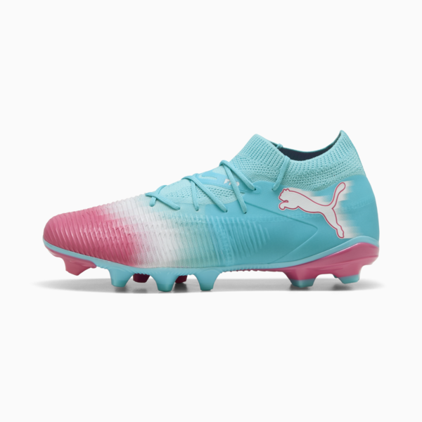 FUTURE 8 MATCH RE-CHARGE FG/AG Football Boots Unisex, Hero Blue-PUMA White-Sunset Pink, large-ZAF