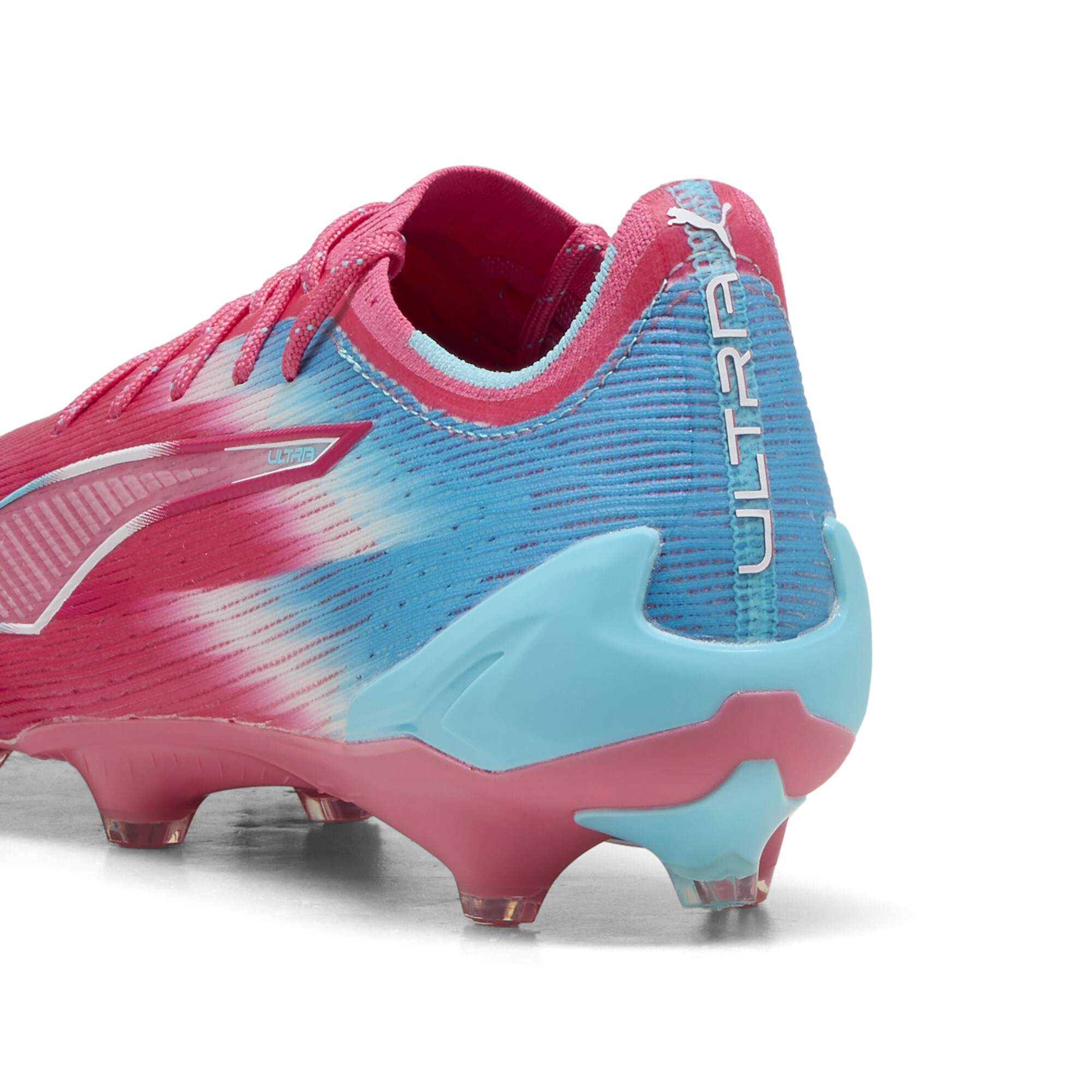 PUMA ULTRA 6 ULTIMATE RE-CHARGE FG uniseks voetbalschoenen, Blauw/Roze, Maat 46 thumbnail 6