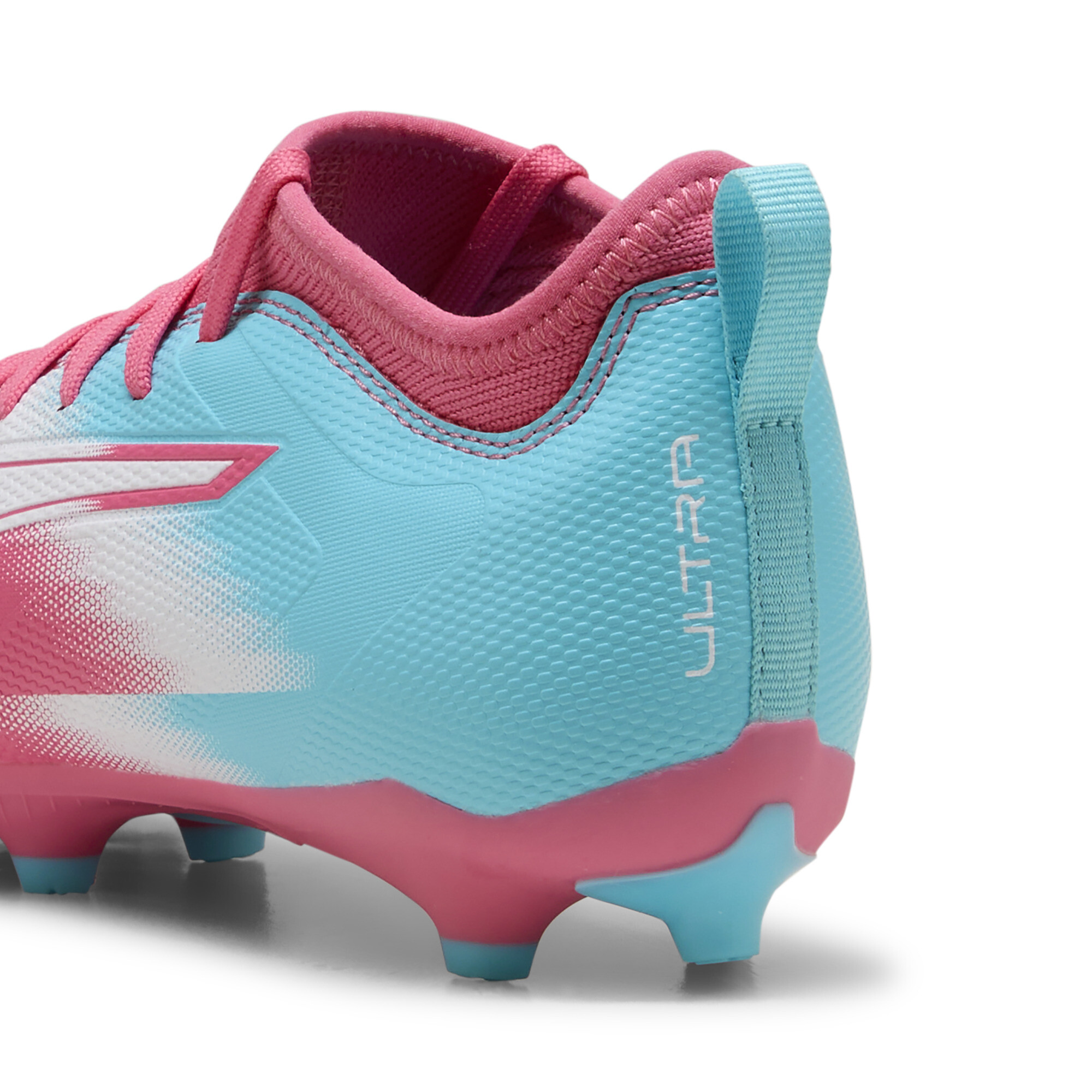 PUMA ULTRA 6 MATCH RE-CHARGE FG/AG voetbalschoenen, Blauw/Roze, Maat 37,5 thumbnail 5