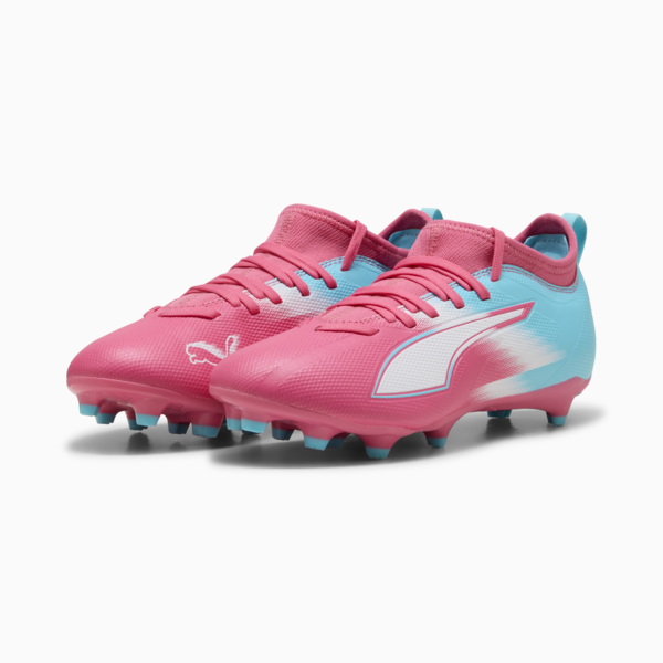 ULTRA 6 MATCH RE-CHARGE FG/AG Football Boots Youth, Hero Blue-Sunset Pink-Garnet Rose, large-ZAF