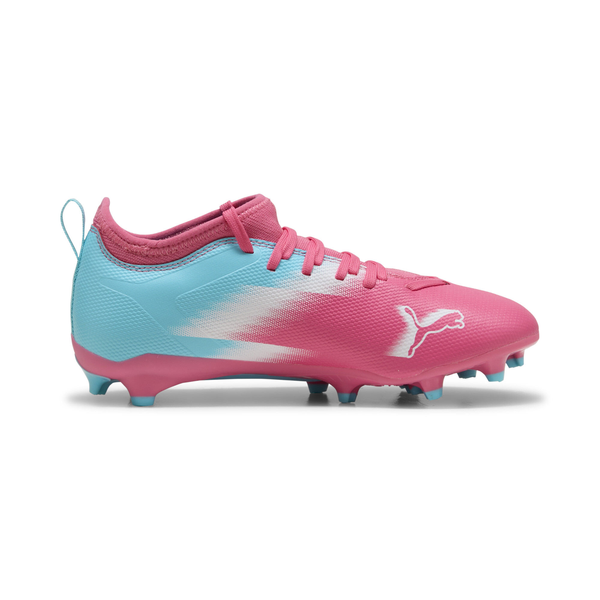 PUMA ULTRA 6 MATCH RE-CHARGE FG/AG voetbalschoenen, Blauw/Roze, Maat 37,5 thumbnail 3