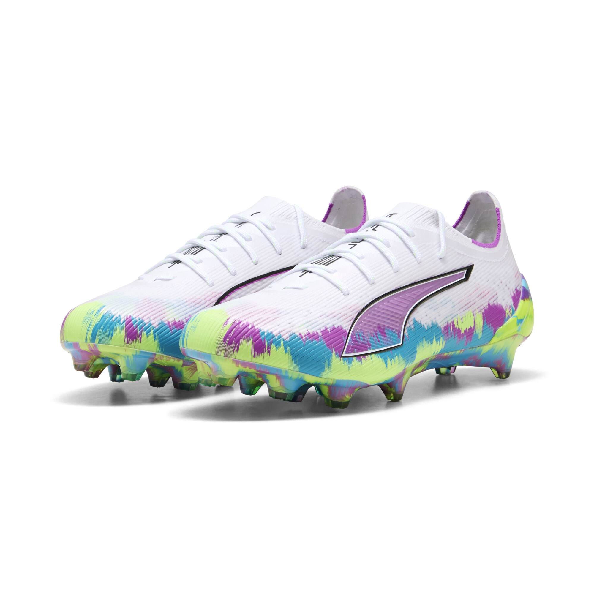 PUMA ULTRA 6 ULTIMATE Brilliance FG voetbalschoenen voor Dames, Wit, Maat 40 thumbnail 7