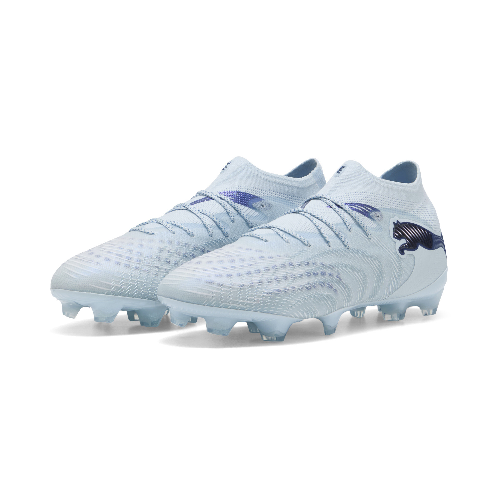 PUMA FUTURE 9 ULTIMATE FG uniseks voetbalschoenen, Blauw, Maat 46 thumbnail 6