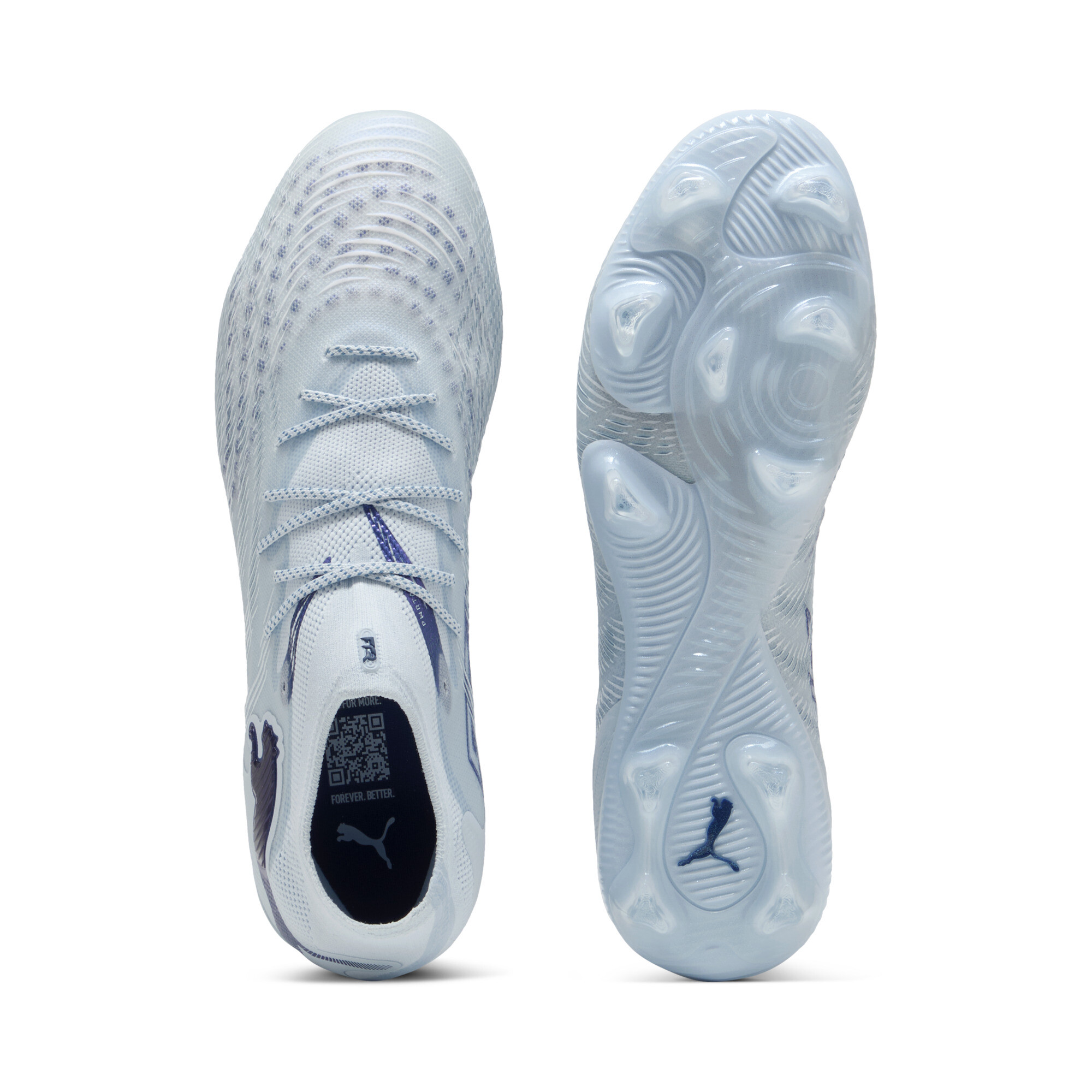 PUMA FUTURE 9 ULTIMATE FG uniseks voetbalschoenen, Blauw, Maat 46 thumbnail 4