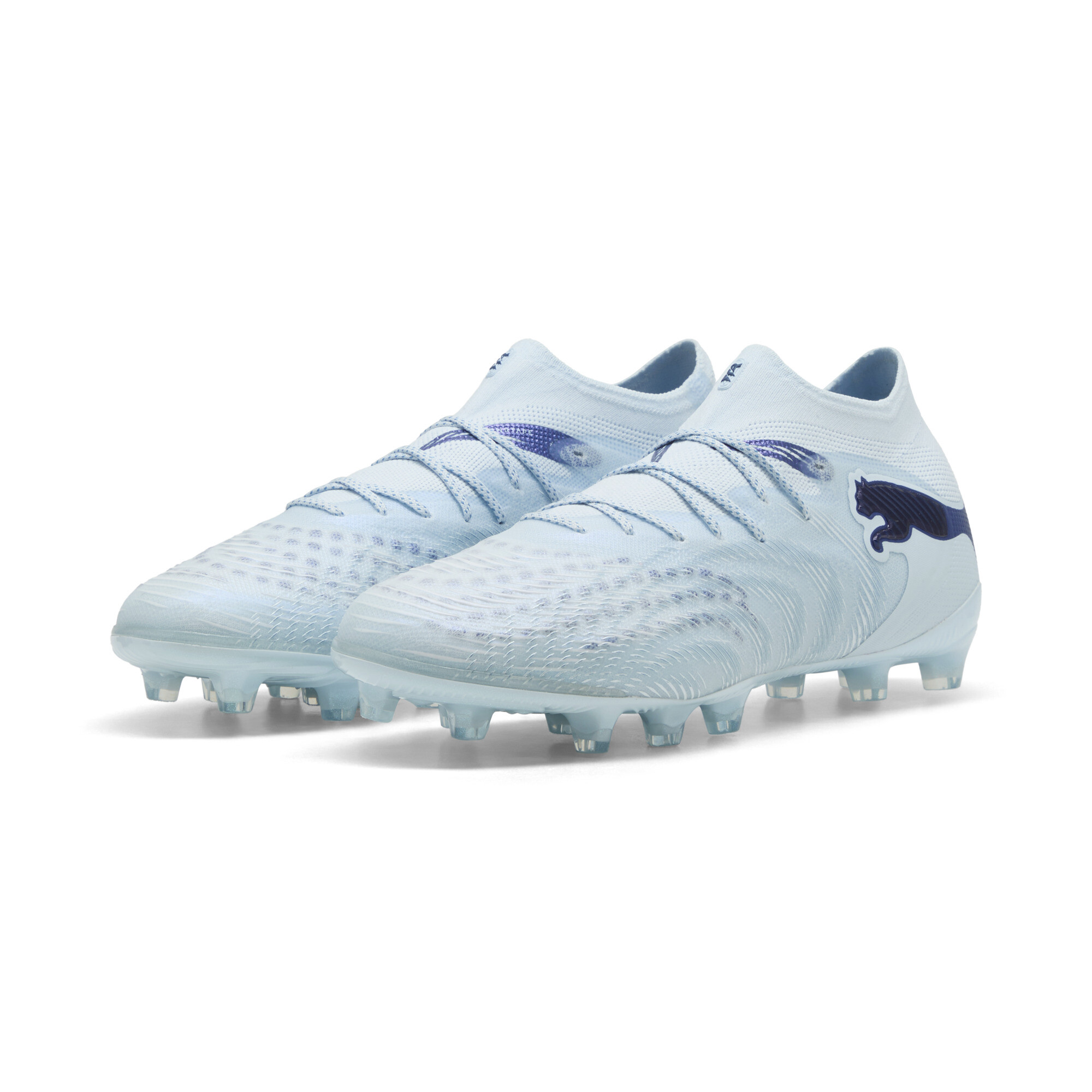 PUMA FUTURE 9 ULTIMATE AG uniseks voetbalschoenen, Blauw, Maat 46 thumbnail 6