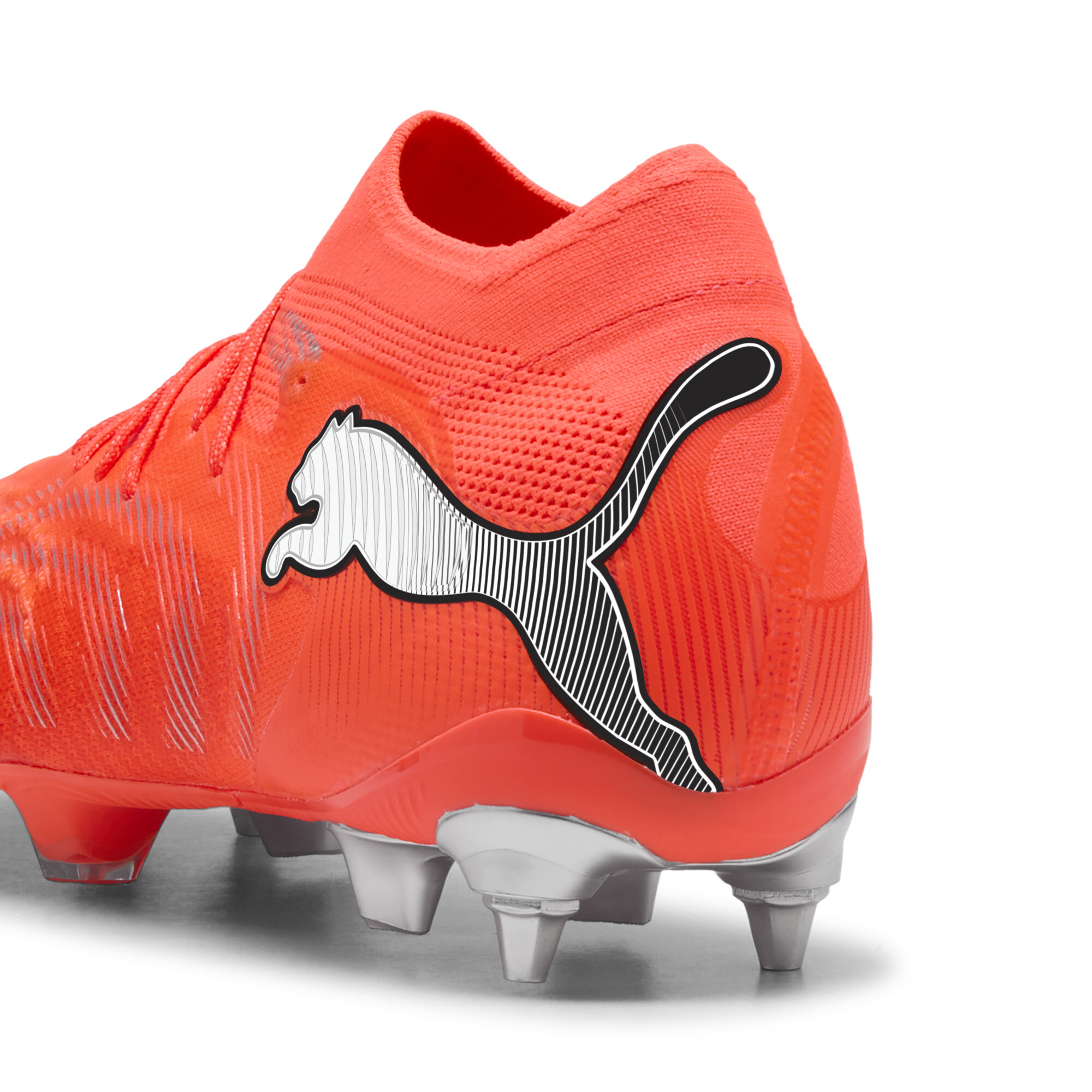 PUMA FUTURE 9 ULTIMATE MxSG uniseks voetbalschoenen, Zwart/Rood/Wit, Maat 40,5 thumbnail 5