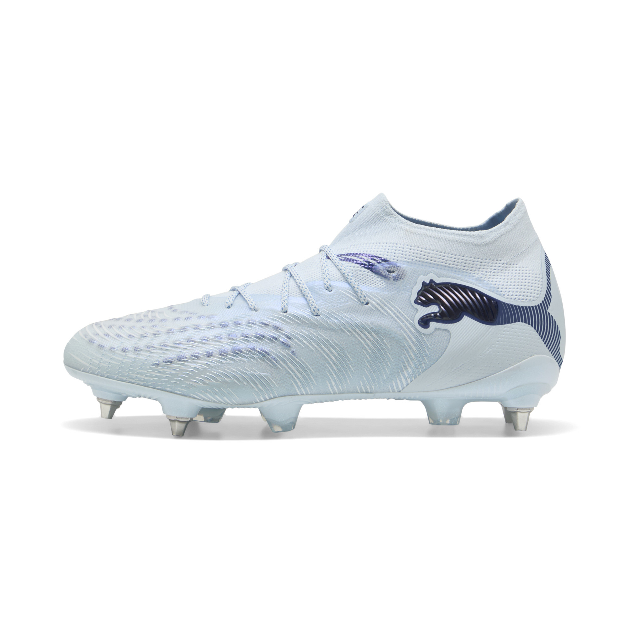 PUMA FUTURE 9 ULTIMATE MxSG uniseks voetbalschoenen, Blauw, Maat 42,5