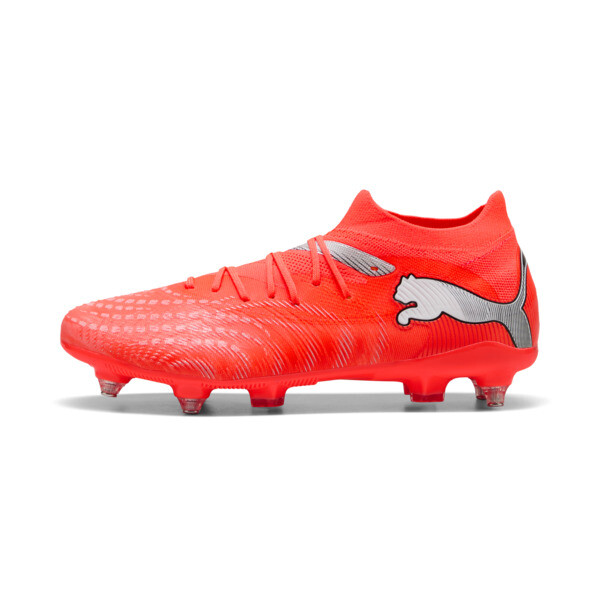 Botines de fútbol PUMA FUTURE 9 MATCH MxSG En Glowing Rojo/Blanco/Negro