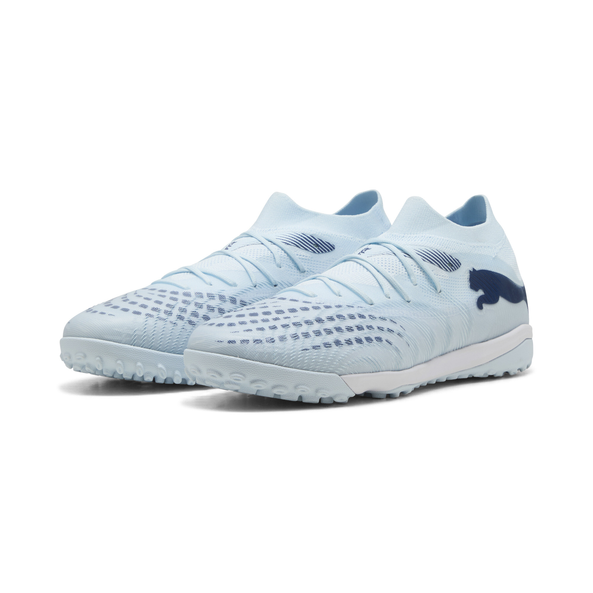 PUMA FUTURE 9 MATCH TT uniseks voetbalschoenen, Blauw, Maat 40,5 thumbnail 6