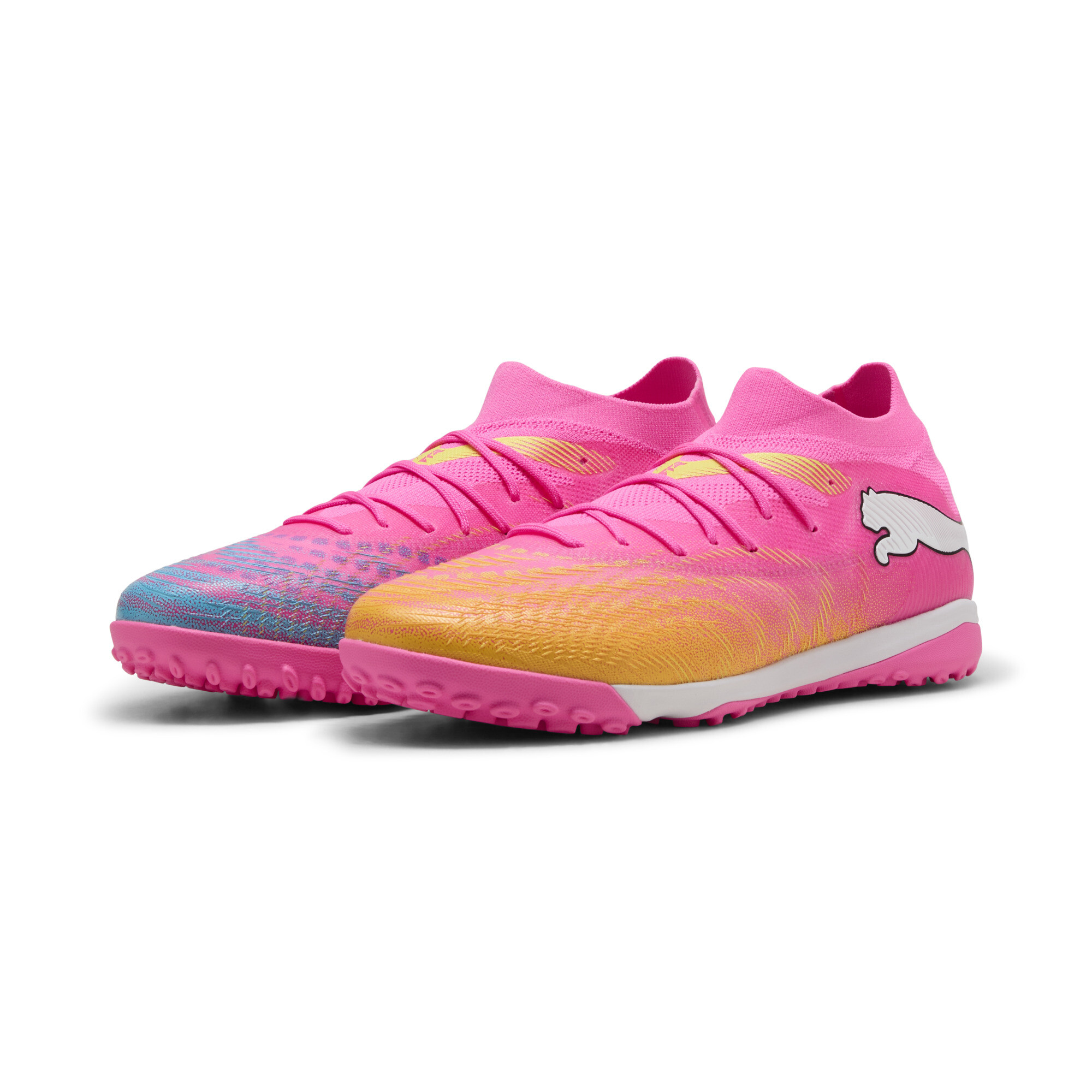 pumaピンク スパイク US 9 / UK 8.5 / EU 42.5 Бутсы FUTURE 9 MATCH TT Football Boots Unisex | Цвет: Розовый