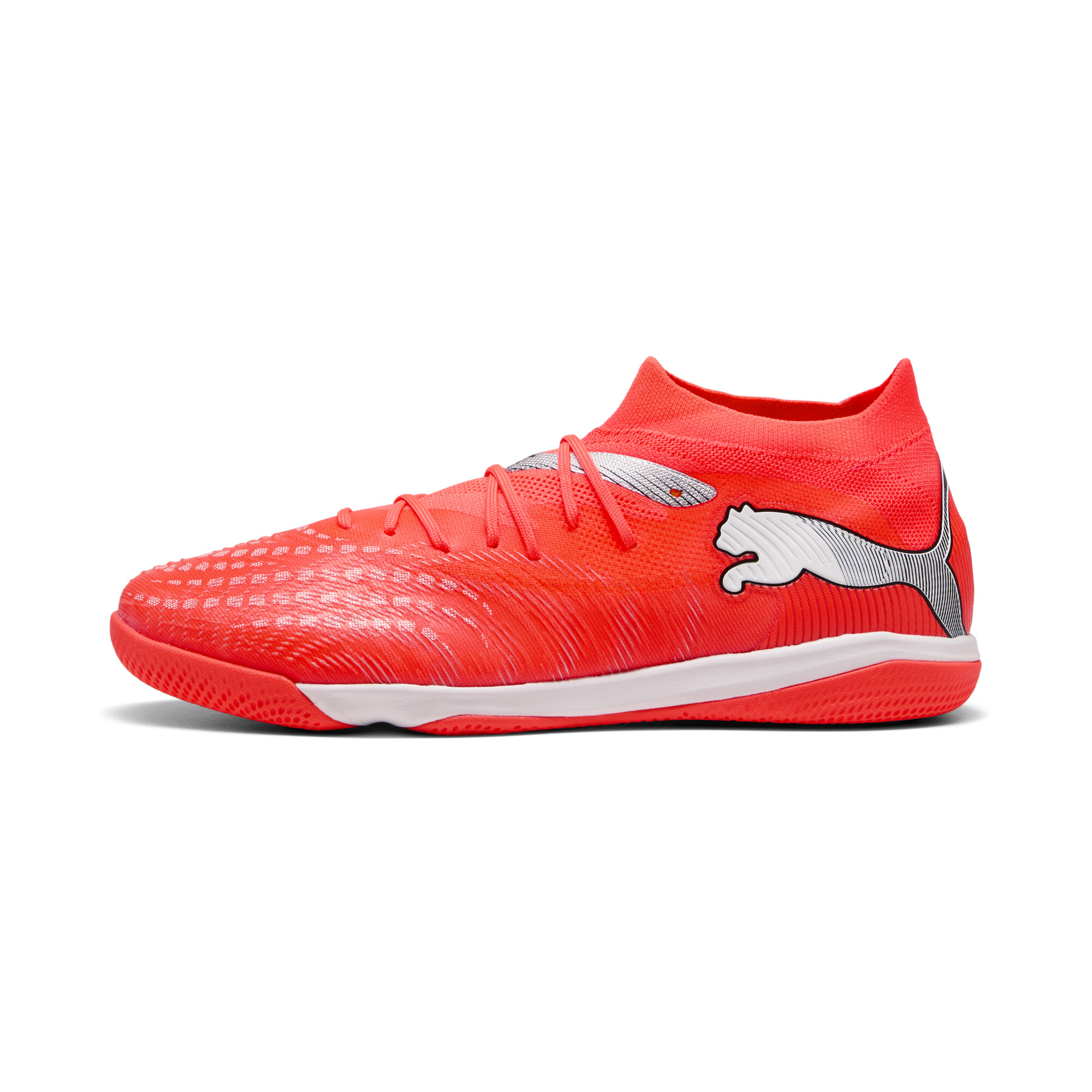 PUMA FUTURE 9 MATCH Men's Indoor Soccer Cleats Shoes in Red - 108907_01