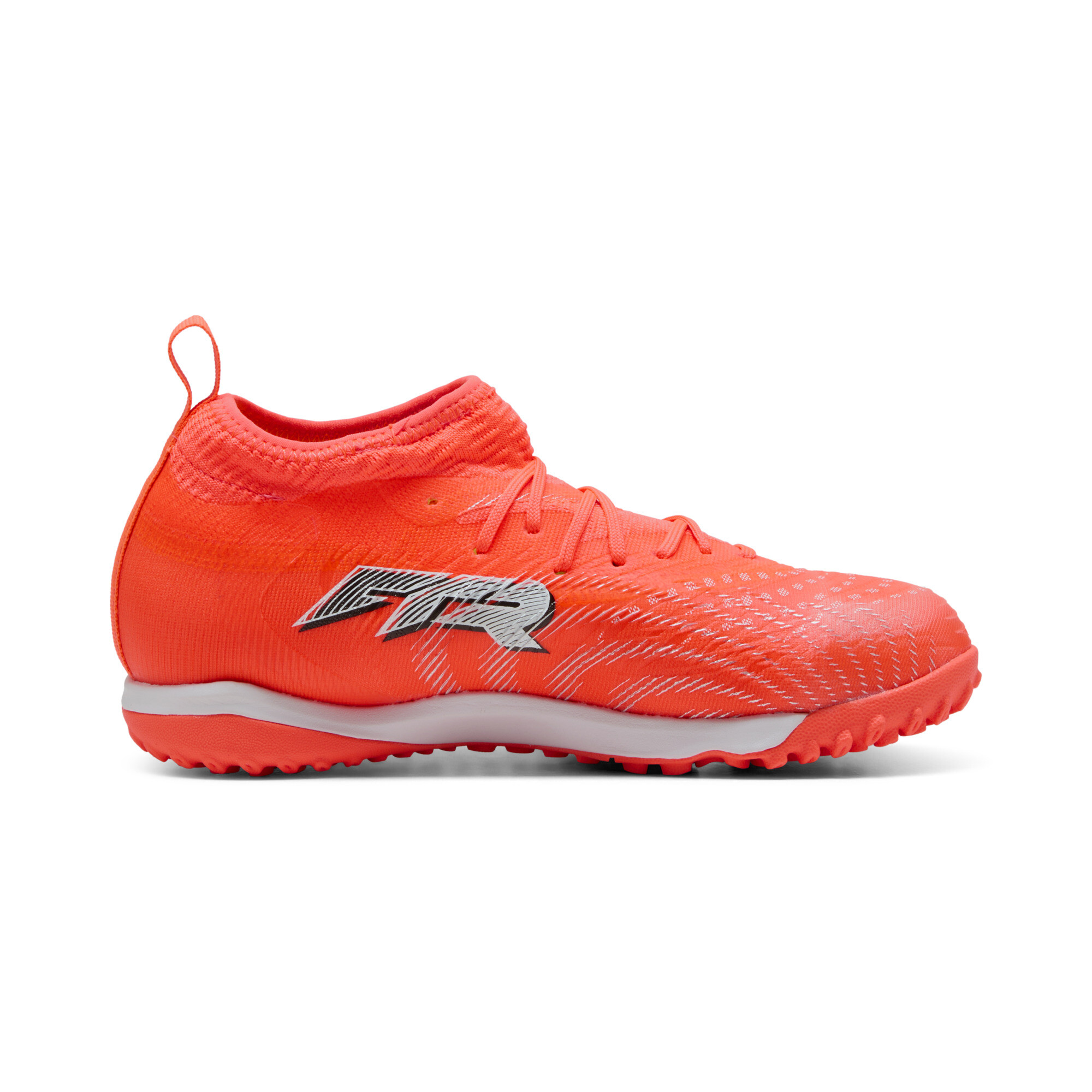 PUMA FUTURE 9 MATCH TT voetbalschoenen, Zwart/Rood/Wit, Maat 38 thumbnail 3