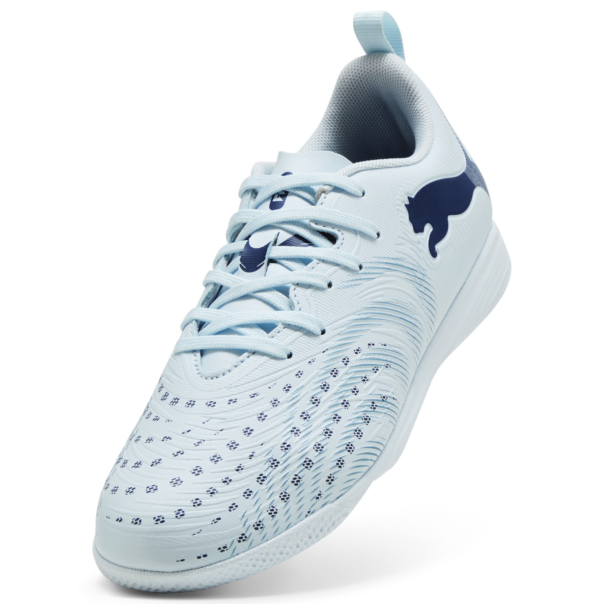 PUMA FUTURE 9 PLAY IT Indoor voetbalschoenen, Blauw, Maat 34 thumbnail 2