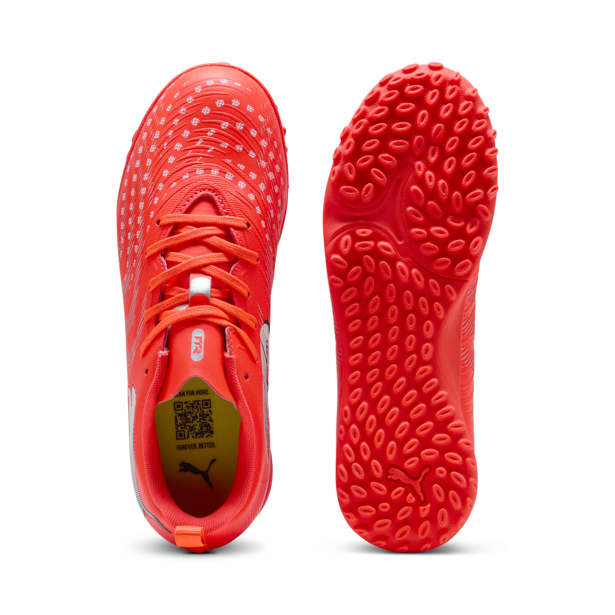 PUMA FUTURE 9 PLAY Turf, Zwart/Rood/Wit, Maat 37 thumbnail 4