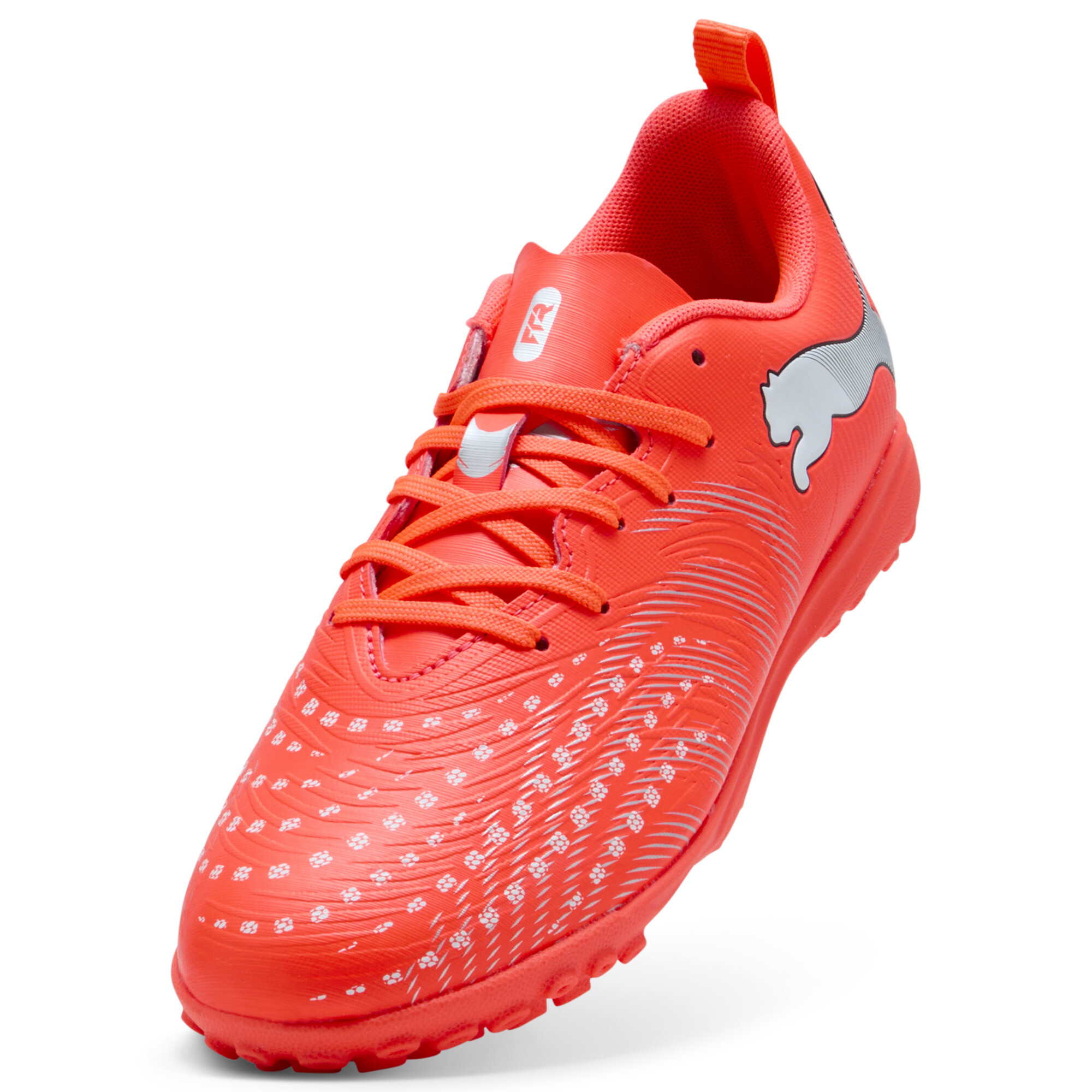 PUMA FUTURE 9 PLAY Turf, Zwart/Rood/Wit, Maat 37 thumbnail 2