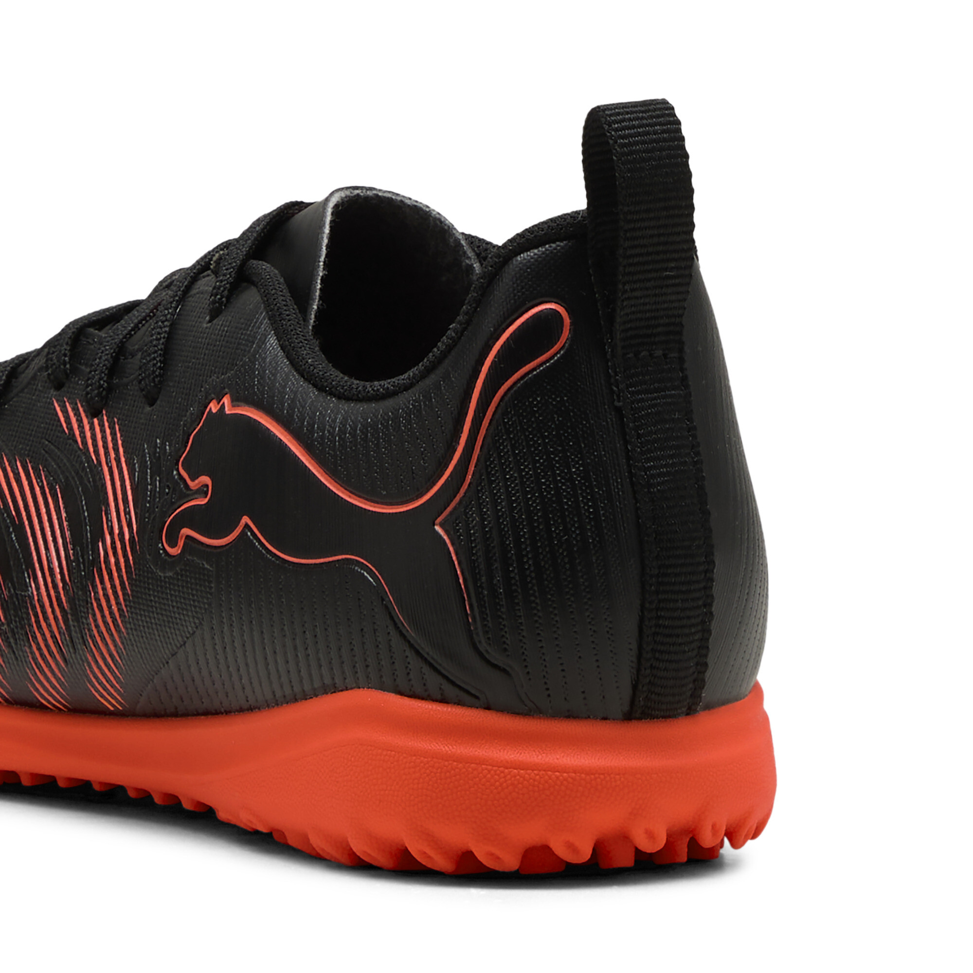PUMA FUTURE 9 PLAY Turf, Zwart/Grijs/Rood, Maat 29 thumbnail 5