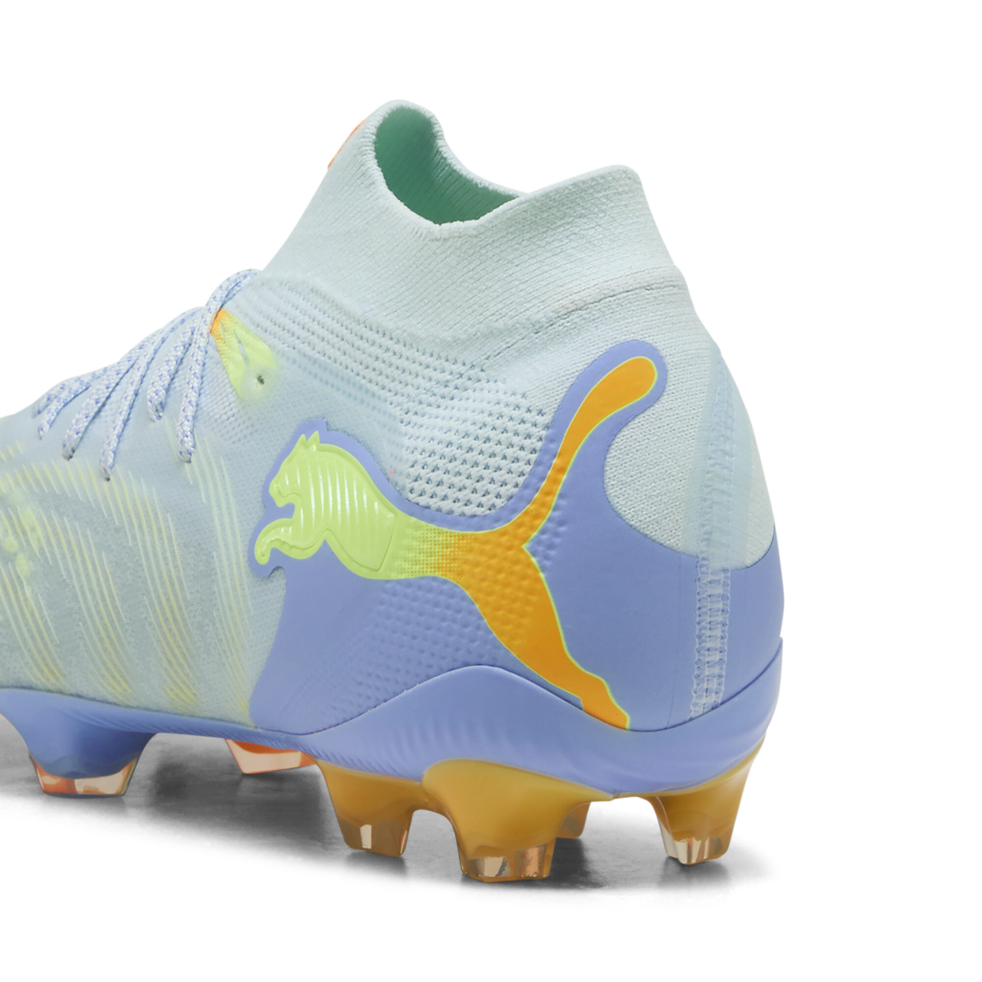 PUMA FUTURE 9 ULTIMATE LIGHT UP FG voetbalschoenen voor Dames, Blauw, Maat 37,5 thumbnail 6