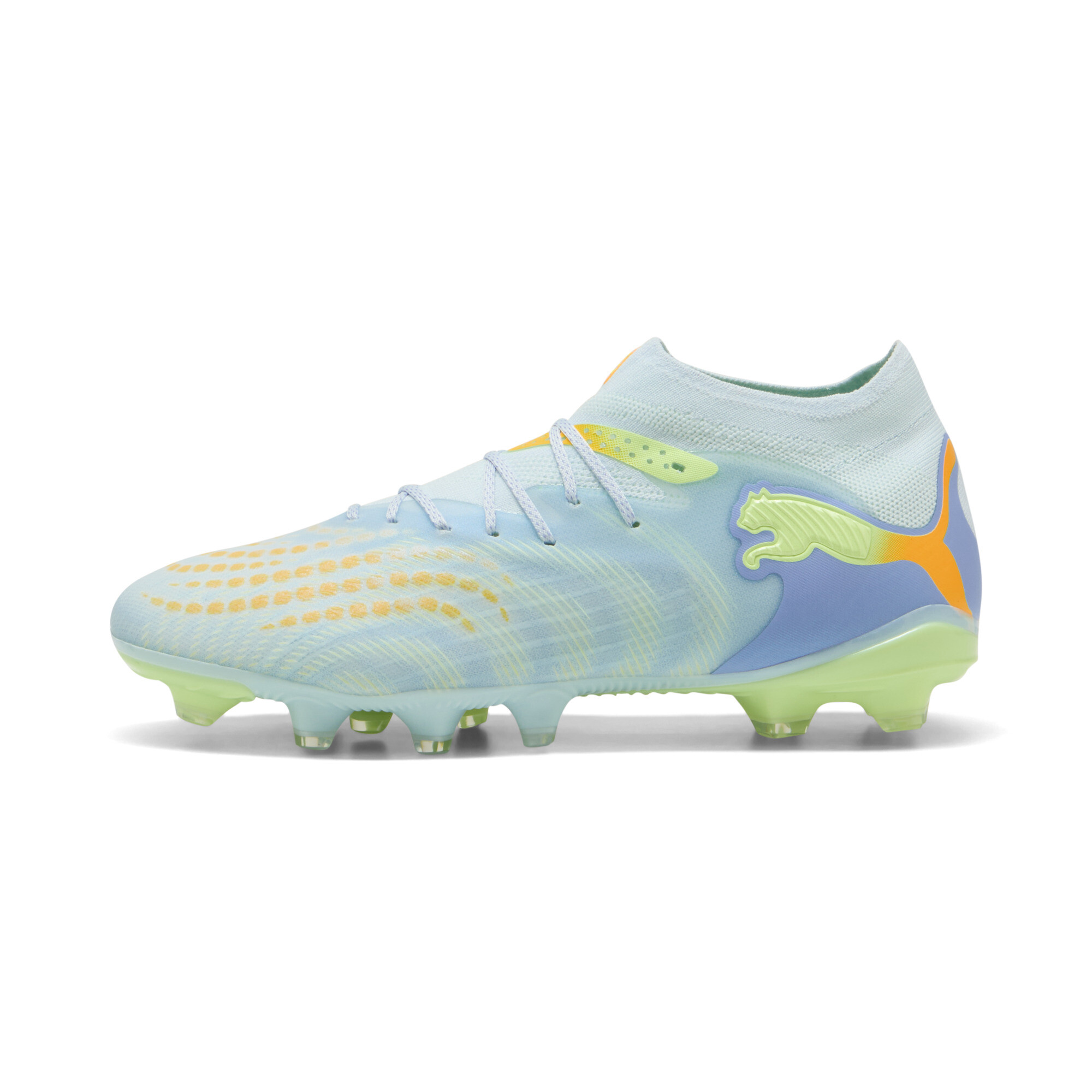 PUMA Chaussures de football FUTURE 9 PRO UP FGAG Femme Chaussures Jaune