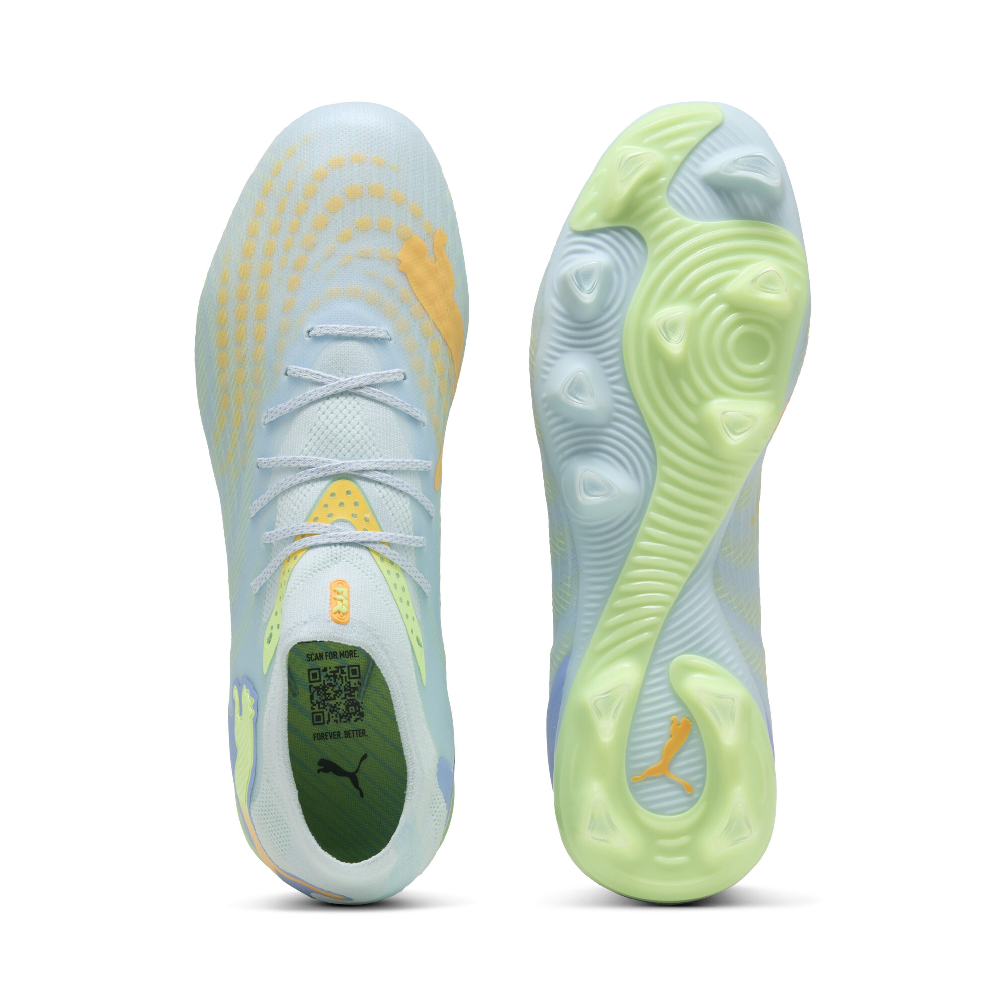 PUMA FUTURE 9 PRO LIGHT UP FG/AG voetbalschoenen voor Dames, Blauw, Maat 37 thumbnail 4