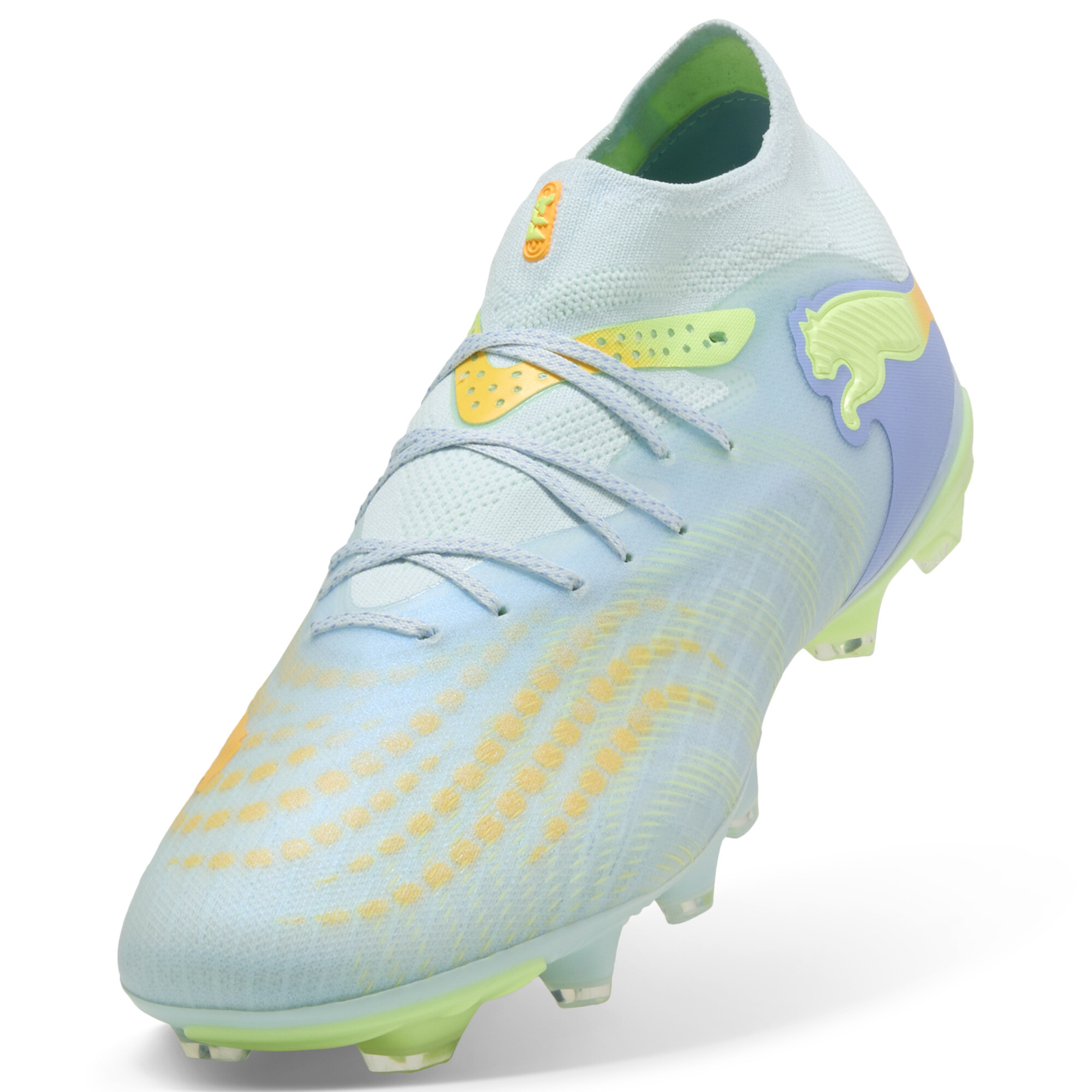 PUMA FUTURE 9 PRO LIGHT UP FG/AG voetbalschoenen voor Dames, Blauw, Maat 37 thumbnail 2